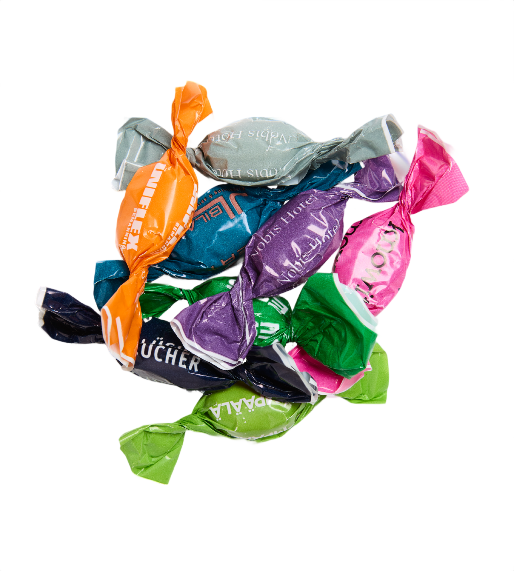 Twist Candy (1kg) mehrfarbig