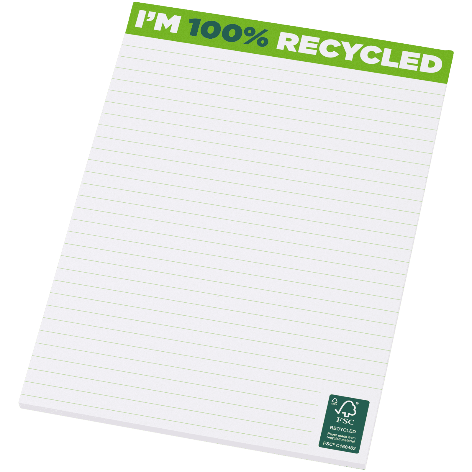 Desk-Mate® A5 Notepad With Recycled Paper