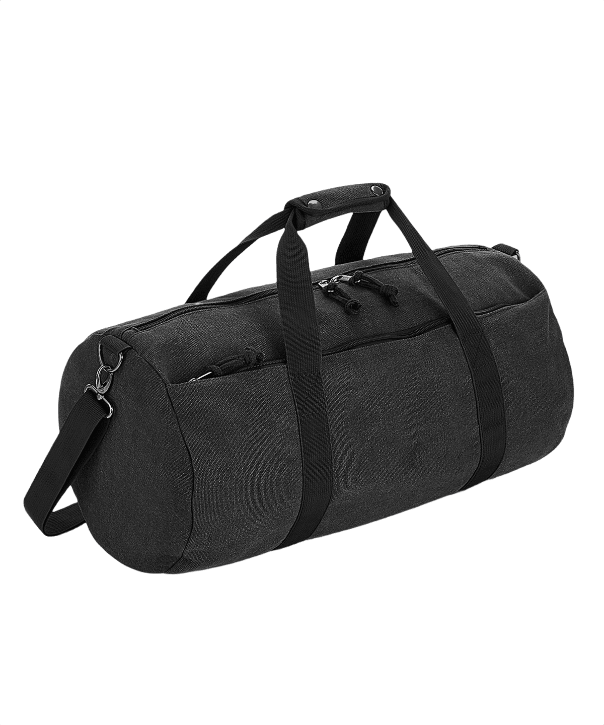 Vintage Canvas Barrel Bag