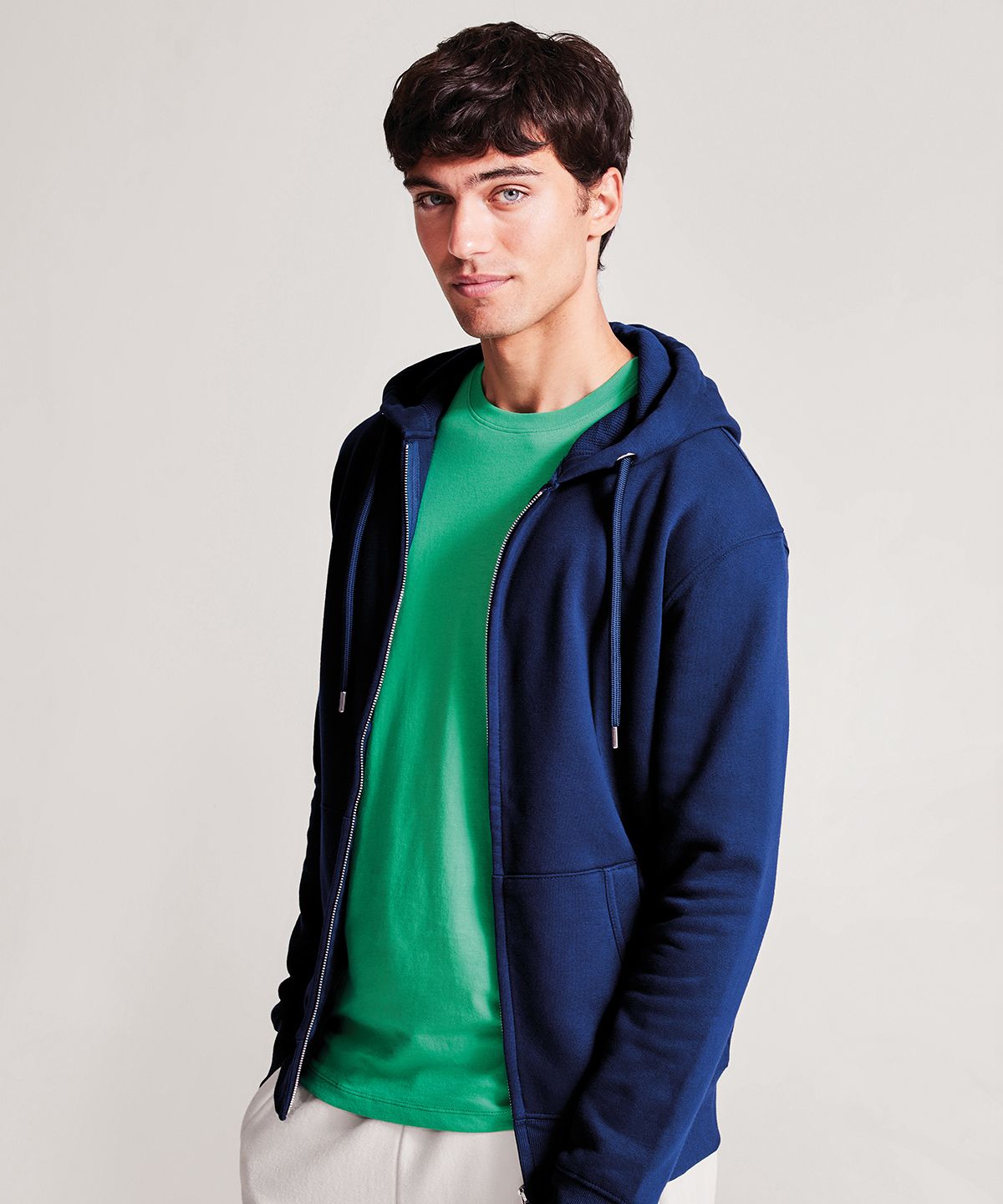 Anthem full-zip Hoodie Men - Huvtröja med dragkedja Herr svart