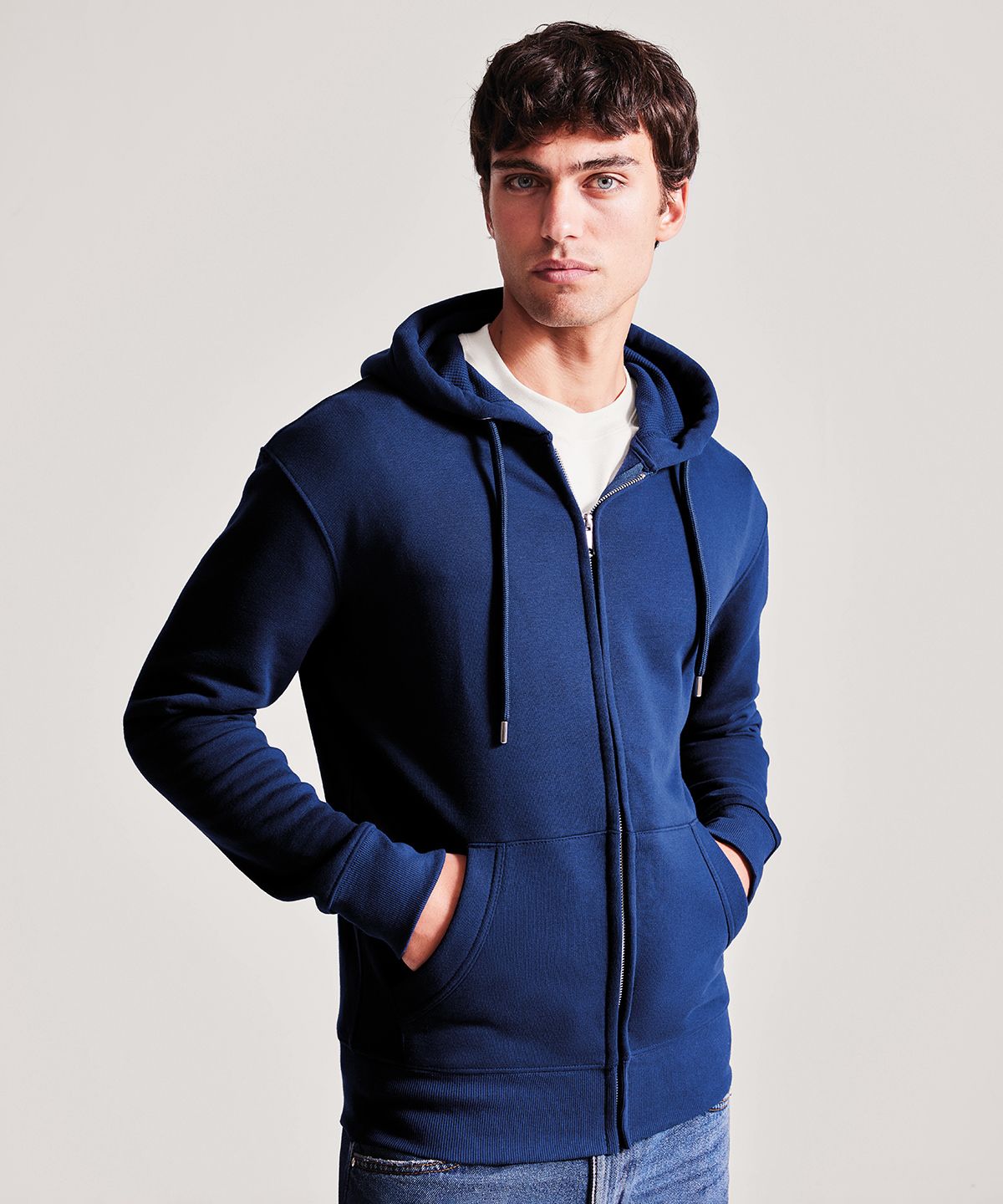 Anthem full-zip Hoodie Men - Huvtröja med dragkedja Herr svart
