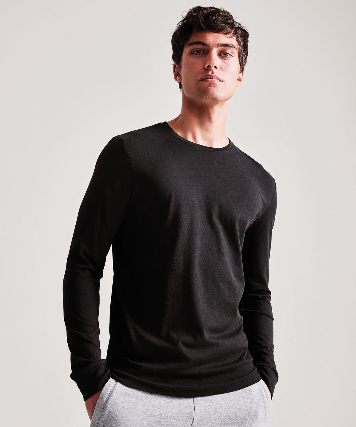 Anthem Long Sleeve T-shirt Men - Långärmad T-shirt Herr svart