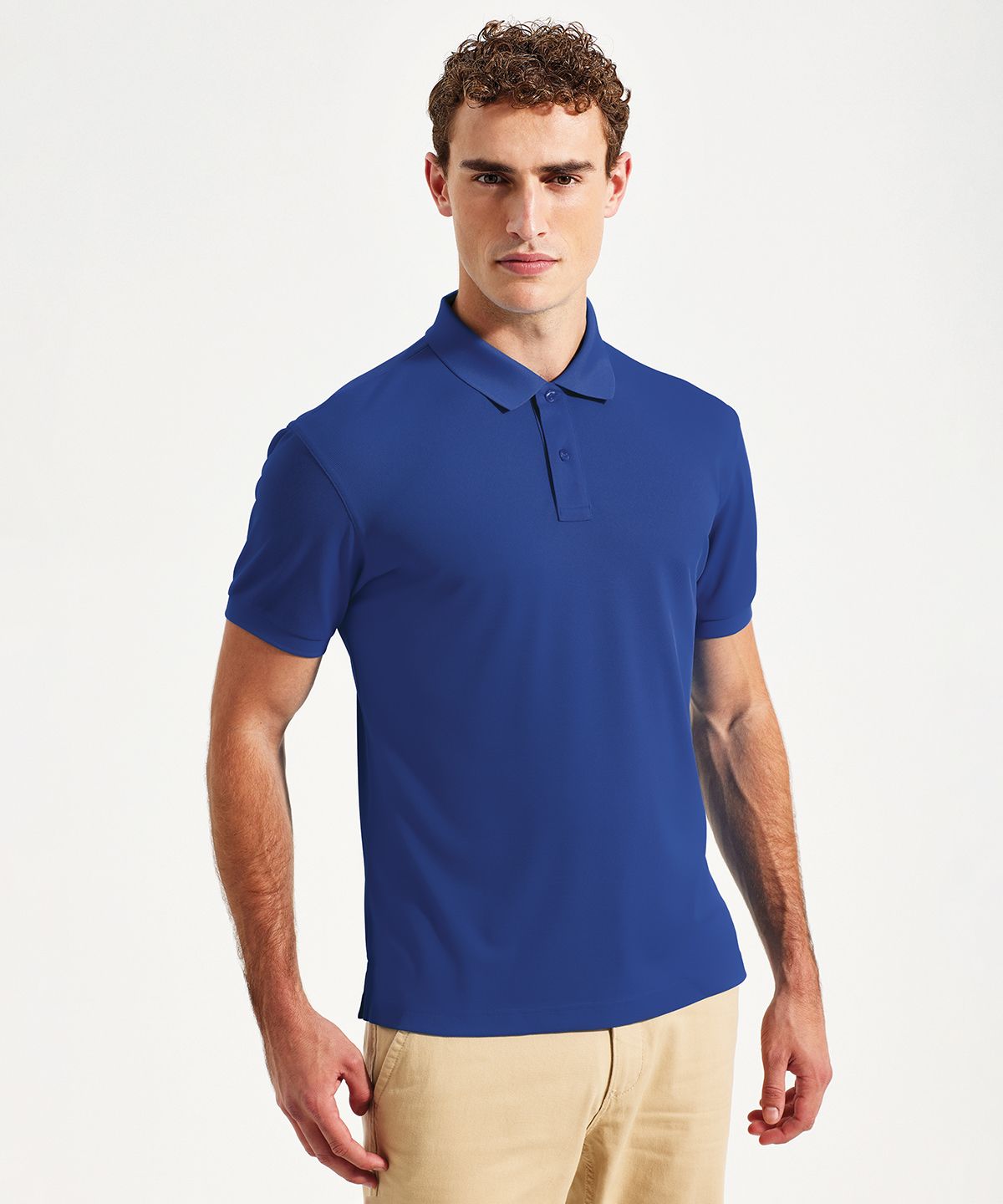 GlacierTech Polo Herren schwarz