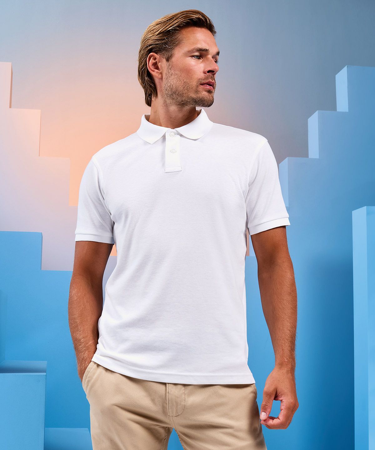 Smooth Knit Polo Men