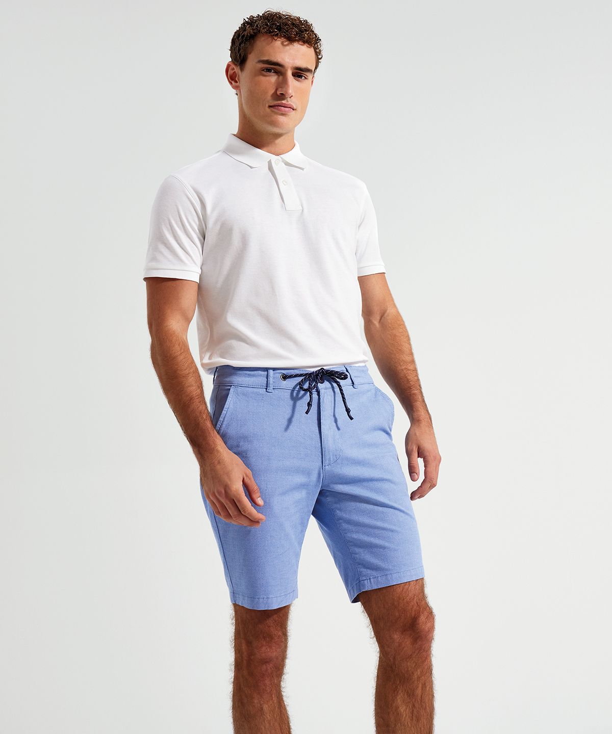 Everyday Chinos Shorts Herr blå