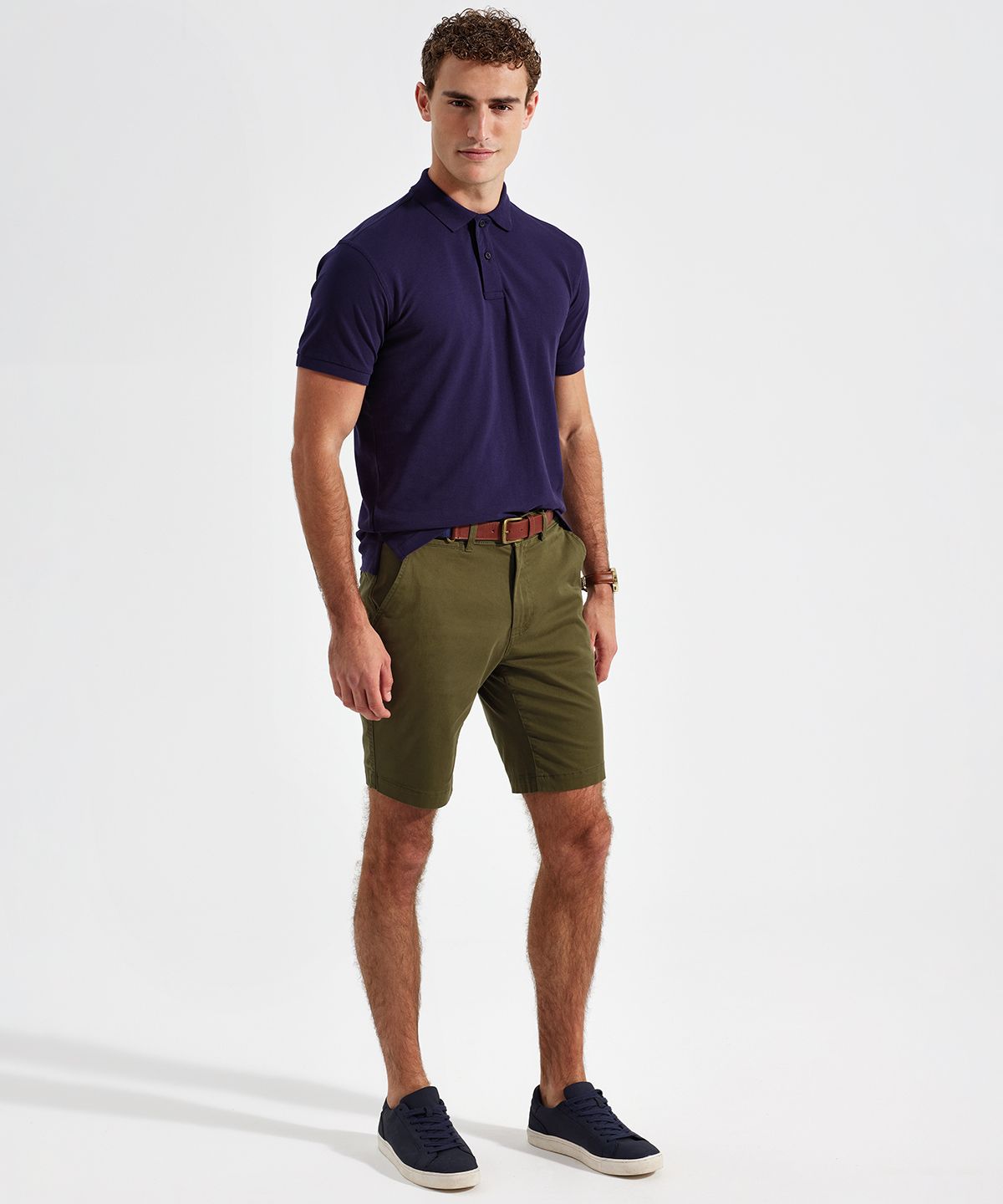 Ultimate Chino-shortsit Miesten musta