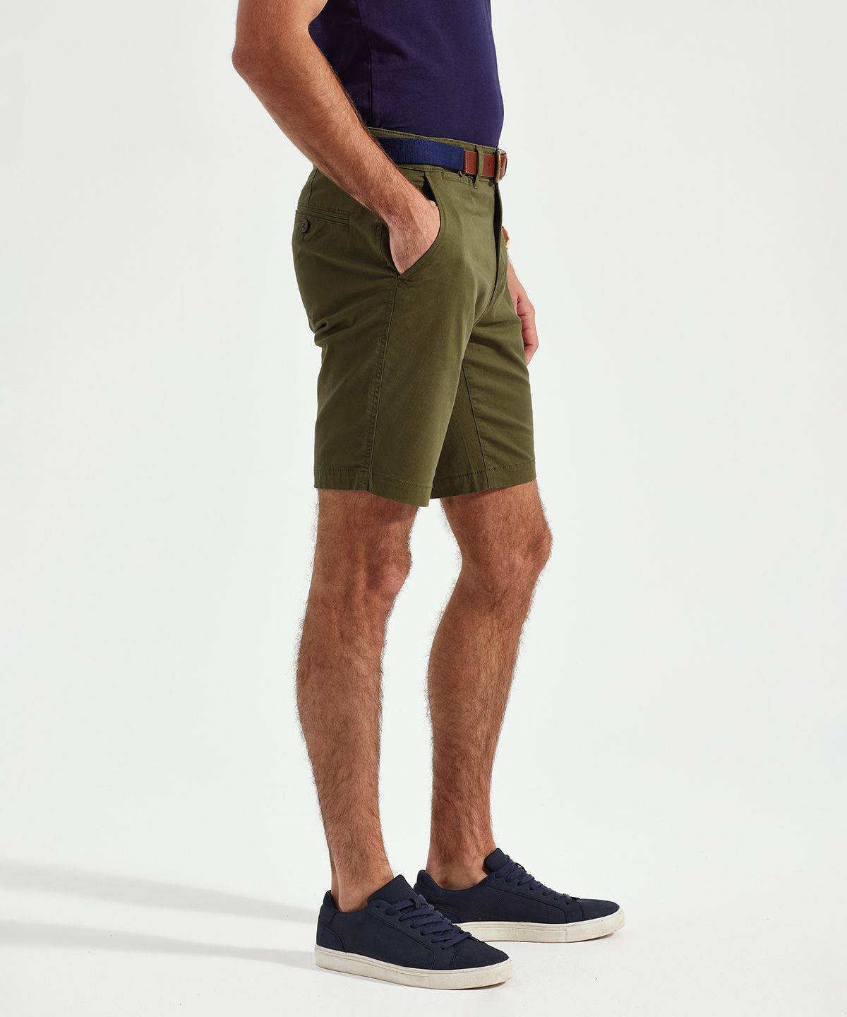 Ultimate Chino-shortsit Miesten musta