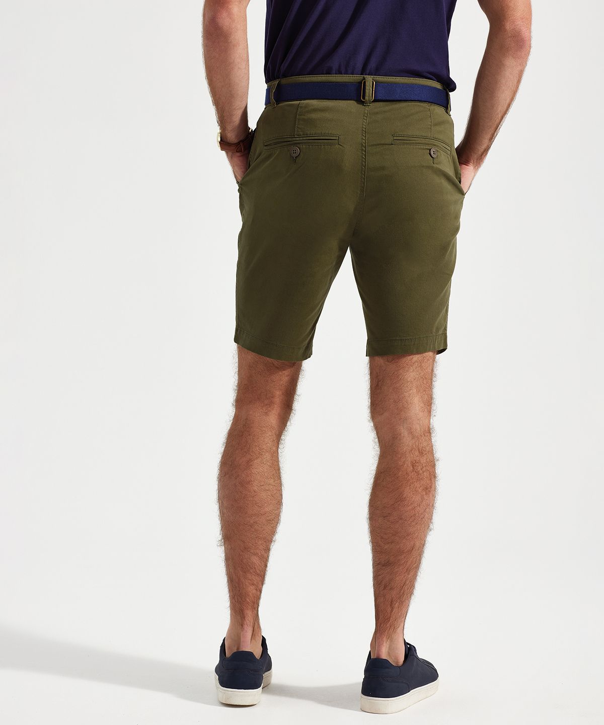 Ultimate Chino-shortsit Miesten musta