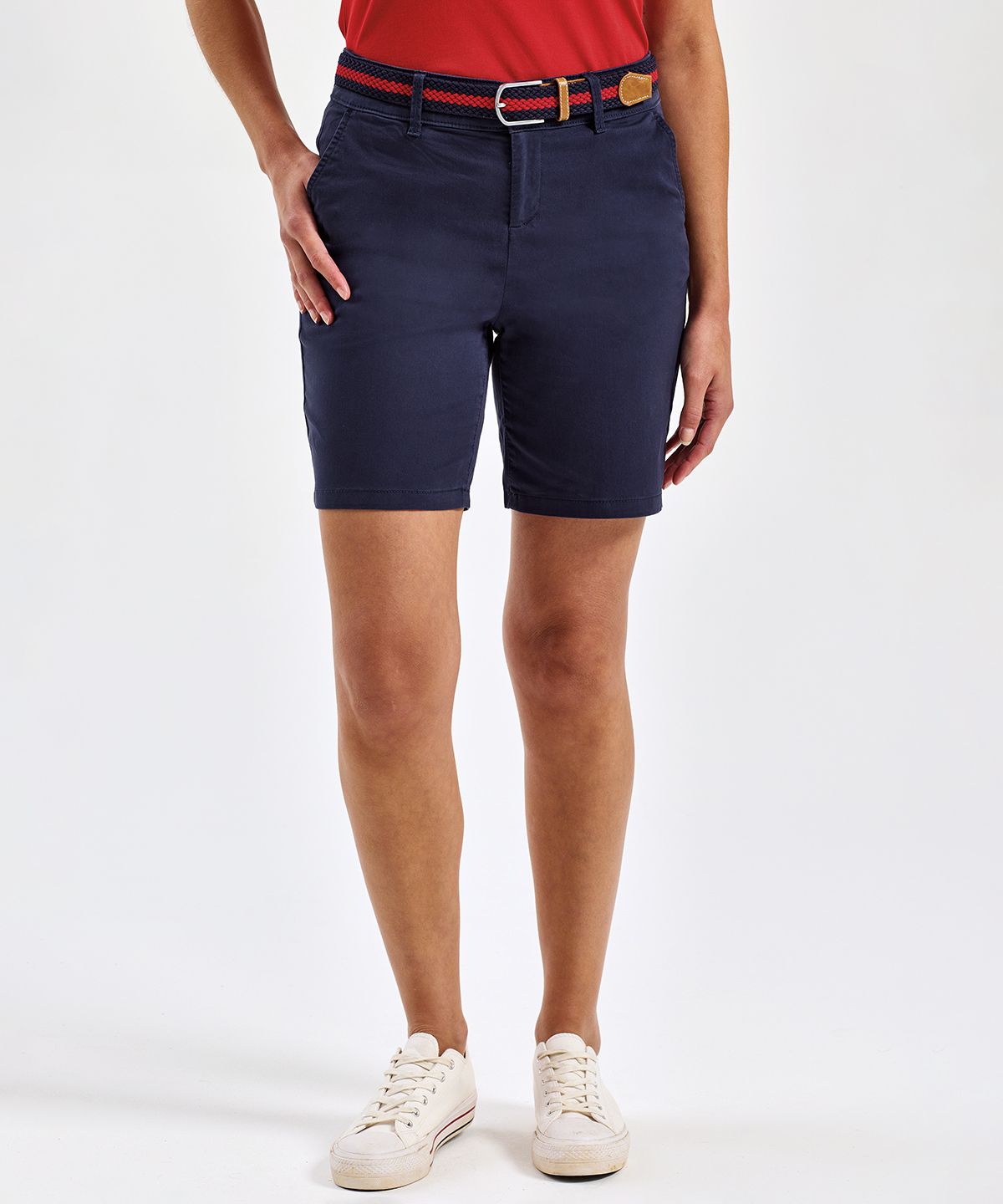 Ultimate Chino-shortsit Naisten musta