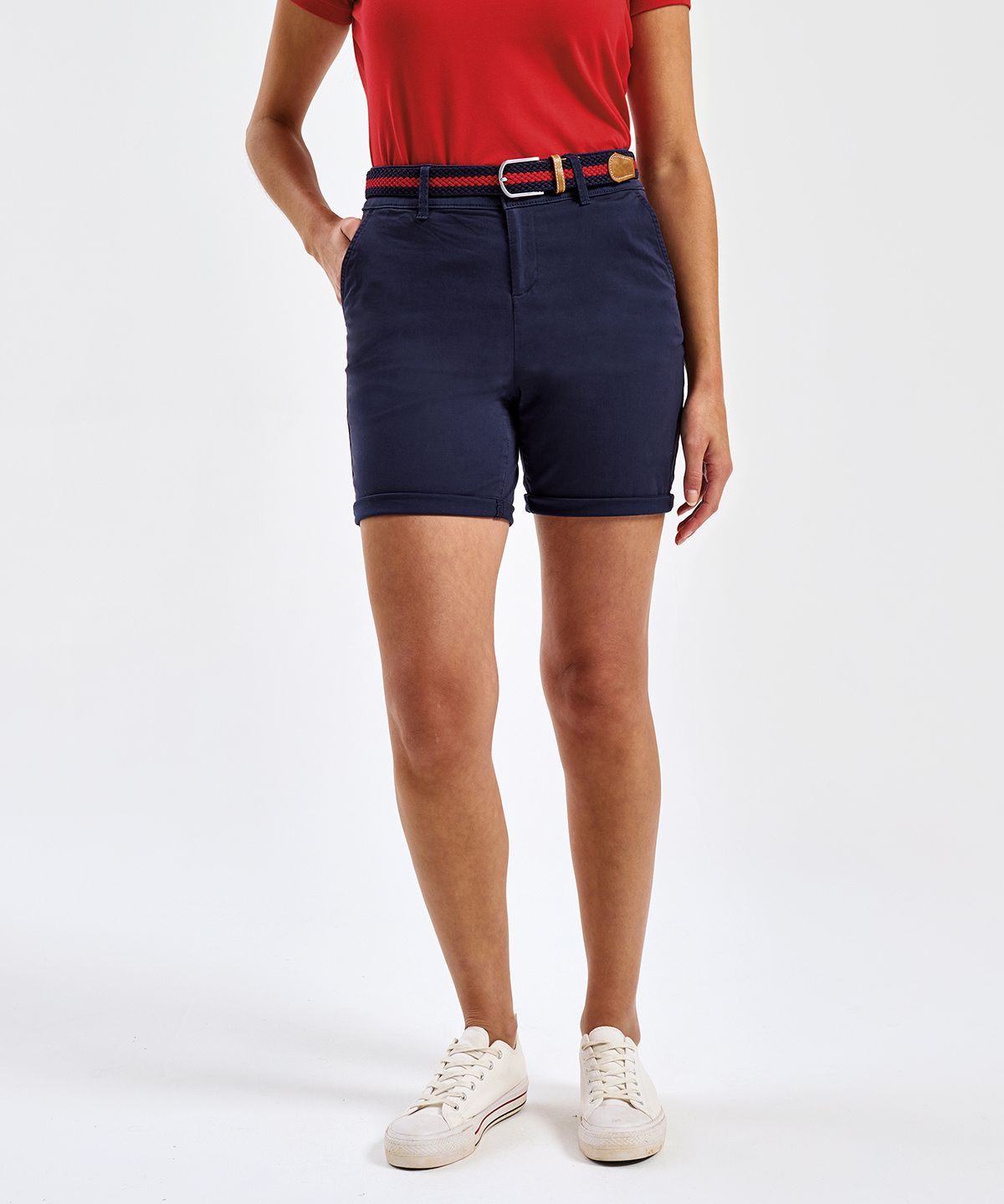 Ultimate Chino-shortsit Naisten musta