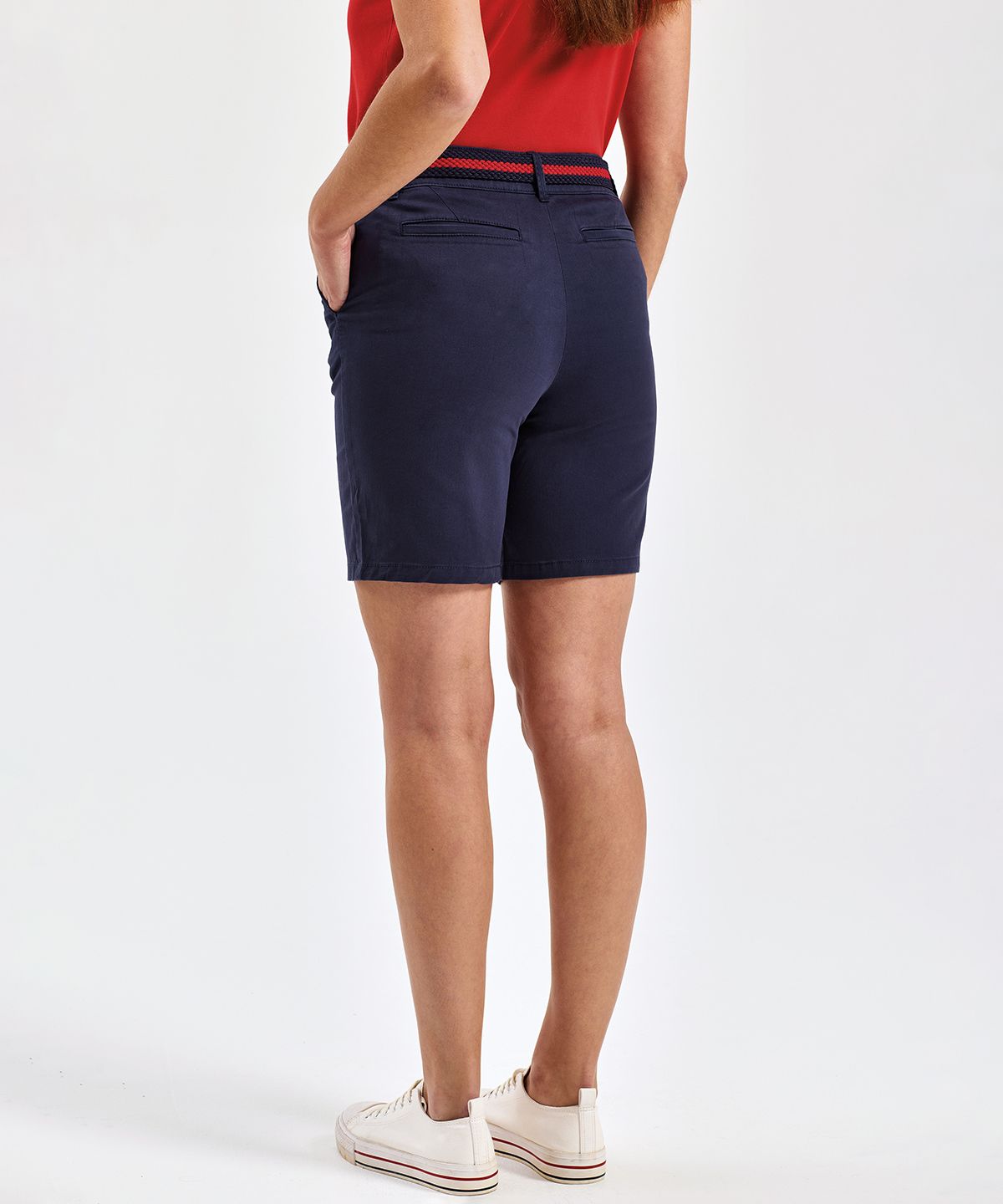 Ultimate Chino-shortsit Naisten musta