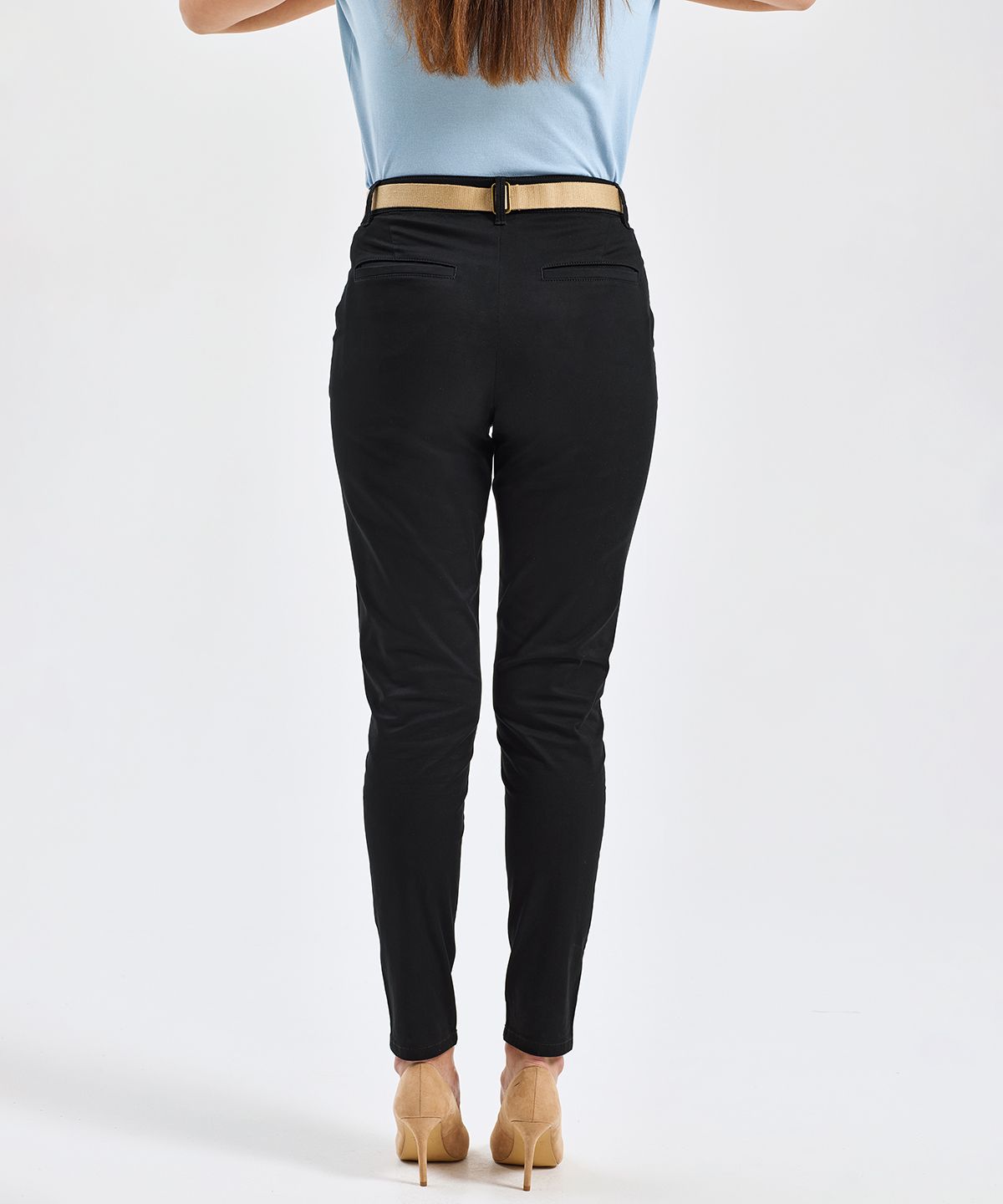 Ultimate Chinos für Frauen holzkohle