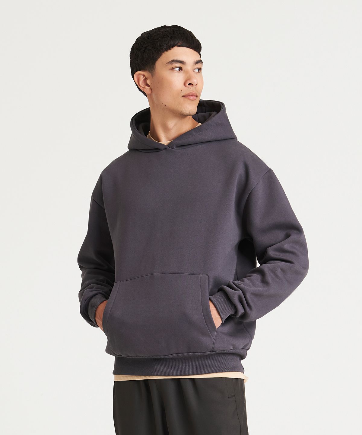Signature Heavyweight Hoodie - Huvtröja djupt svart