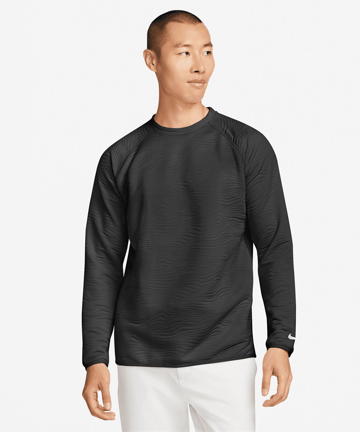Nike Dri-FIT Tour Crew Quiltad Topp