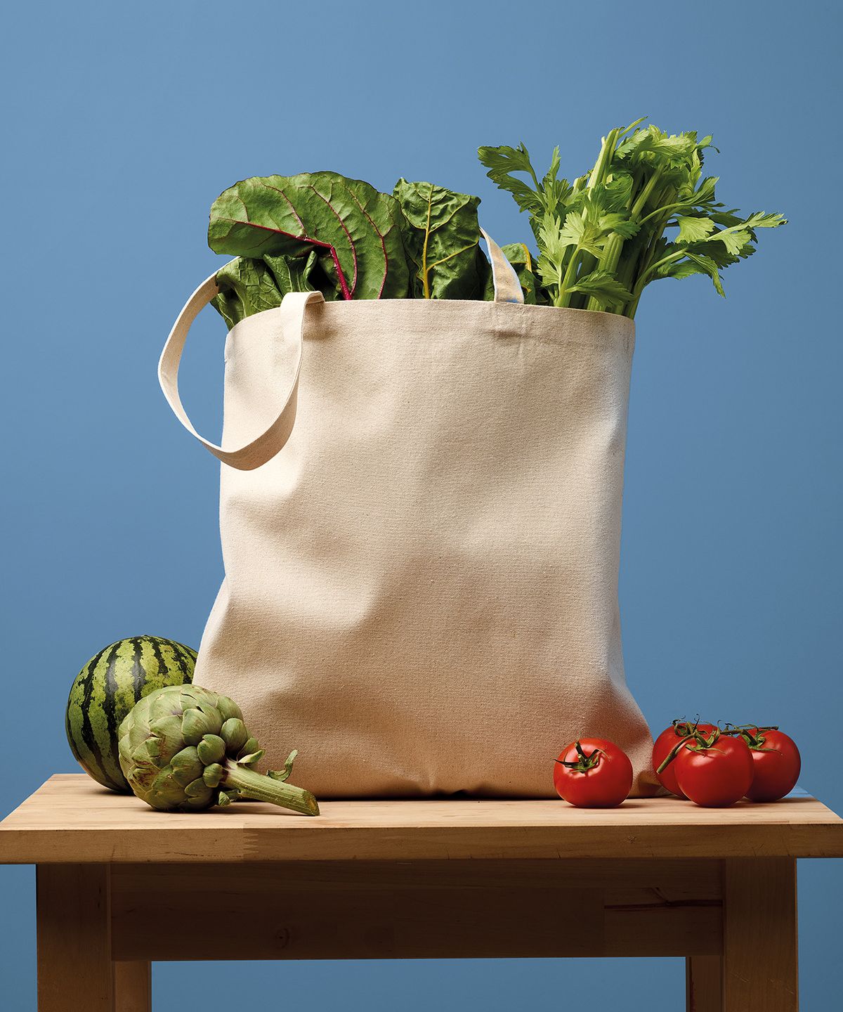 Premium Canvas Shopper black
