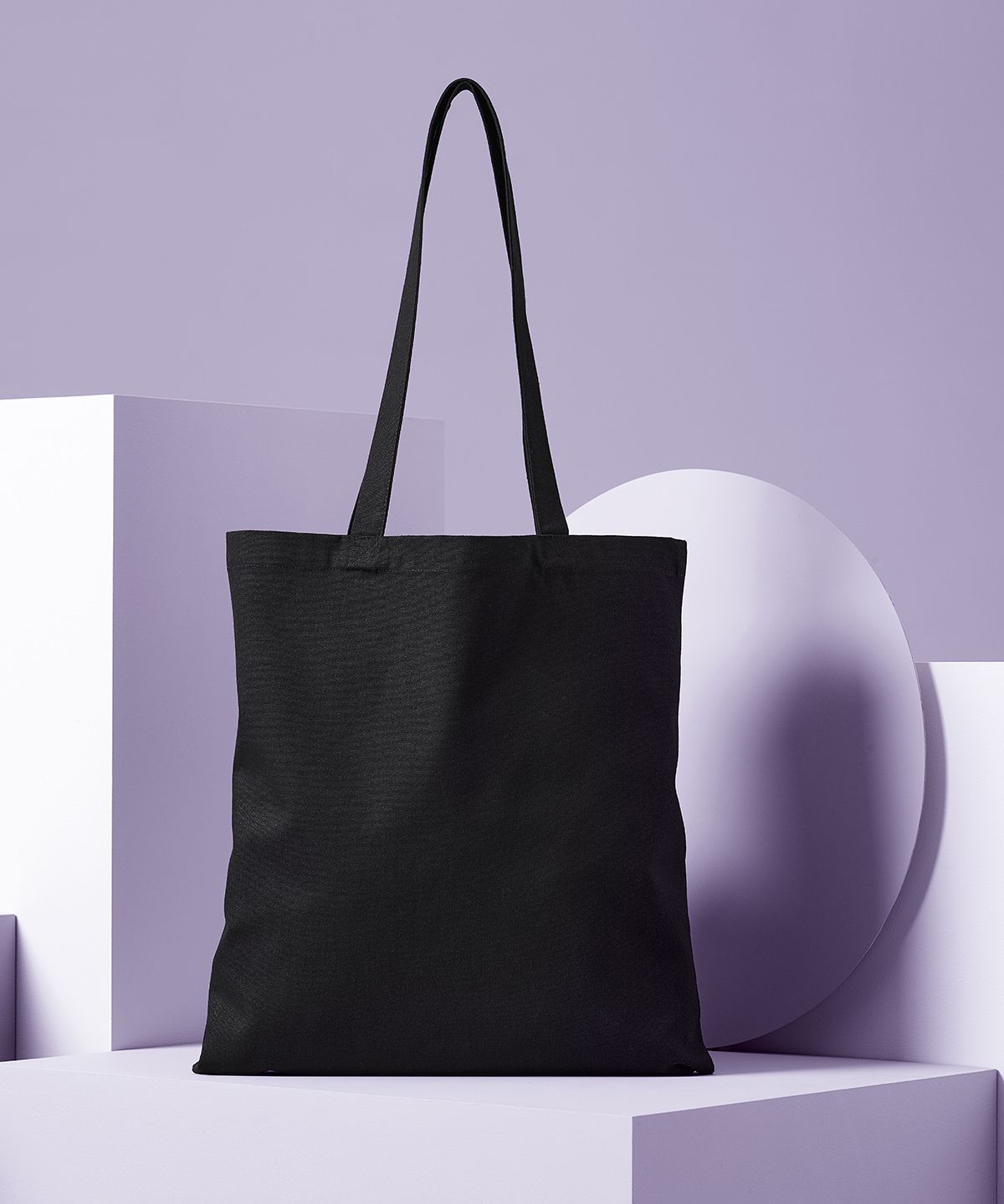 Premium Canvas Shopper black