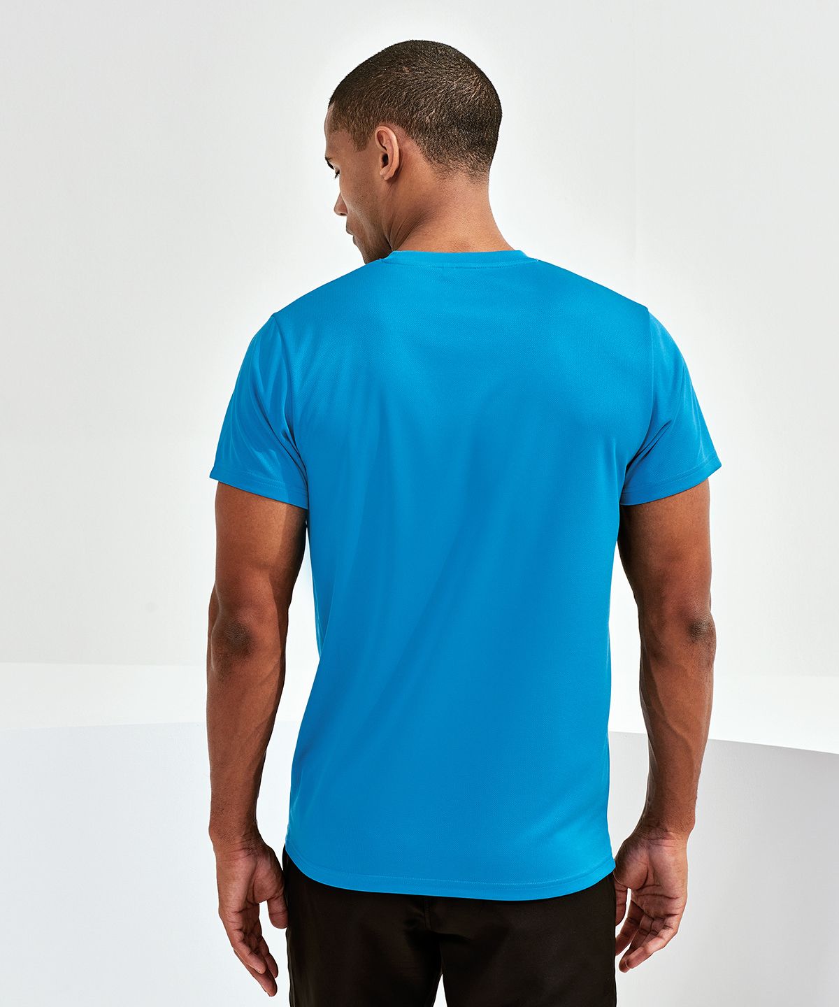 TriDri® Ion-Charge Textured T-Shirt svart melange