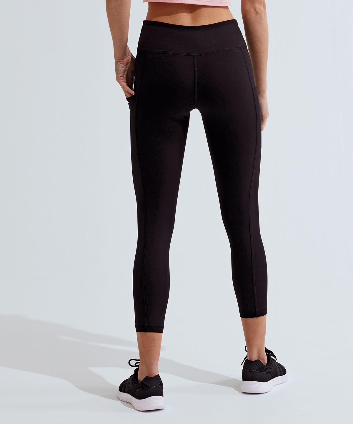 TriDri® Recycled Performance Leggings Women - Återvunna Leggings Dam svart