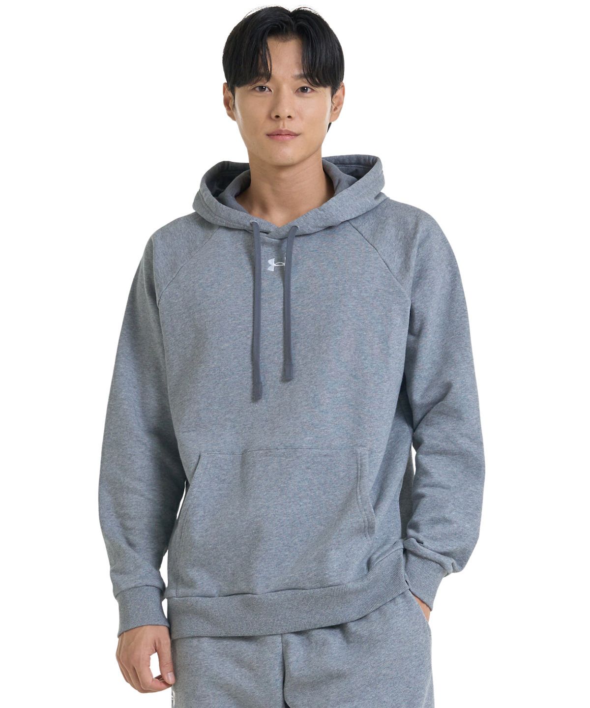 UA Rival Fleece Hoodie - Under Armour Rival Fleecetröja med huva