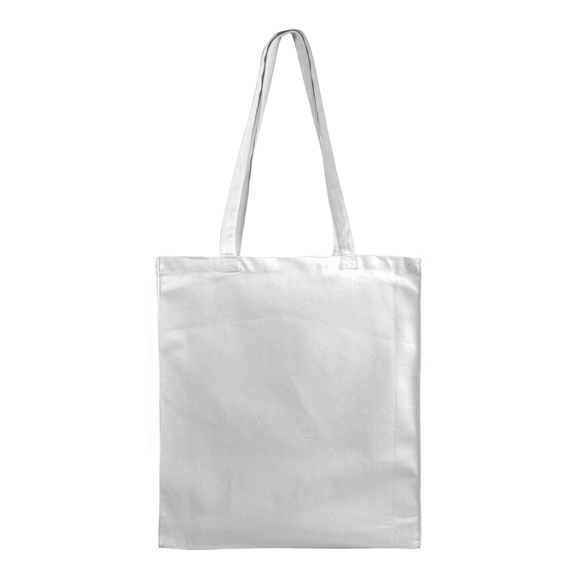Shopping Bag with Long Handles white