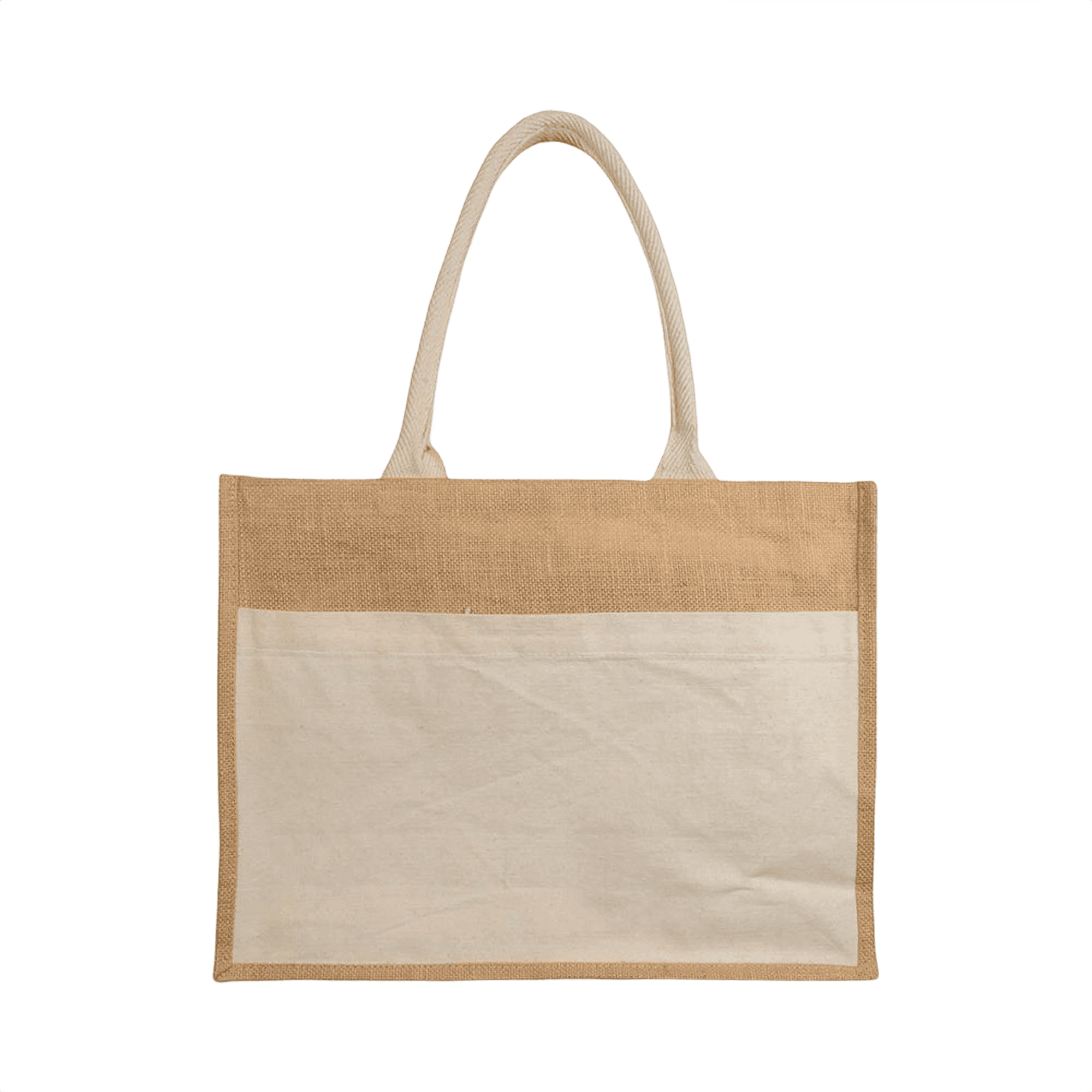Jute Shopping Bag with Waxed inner