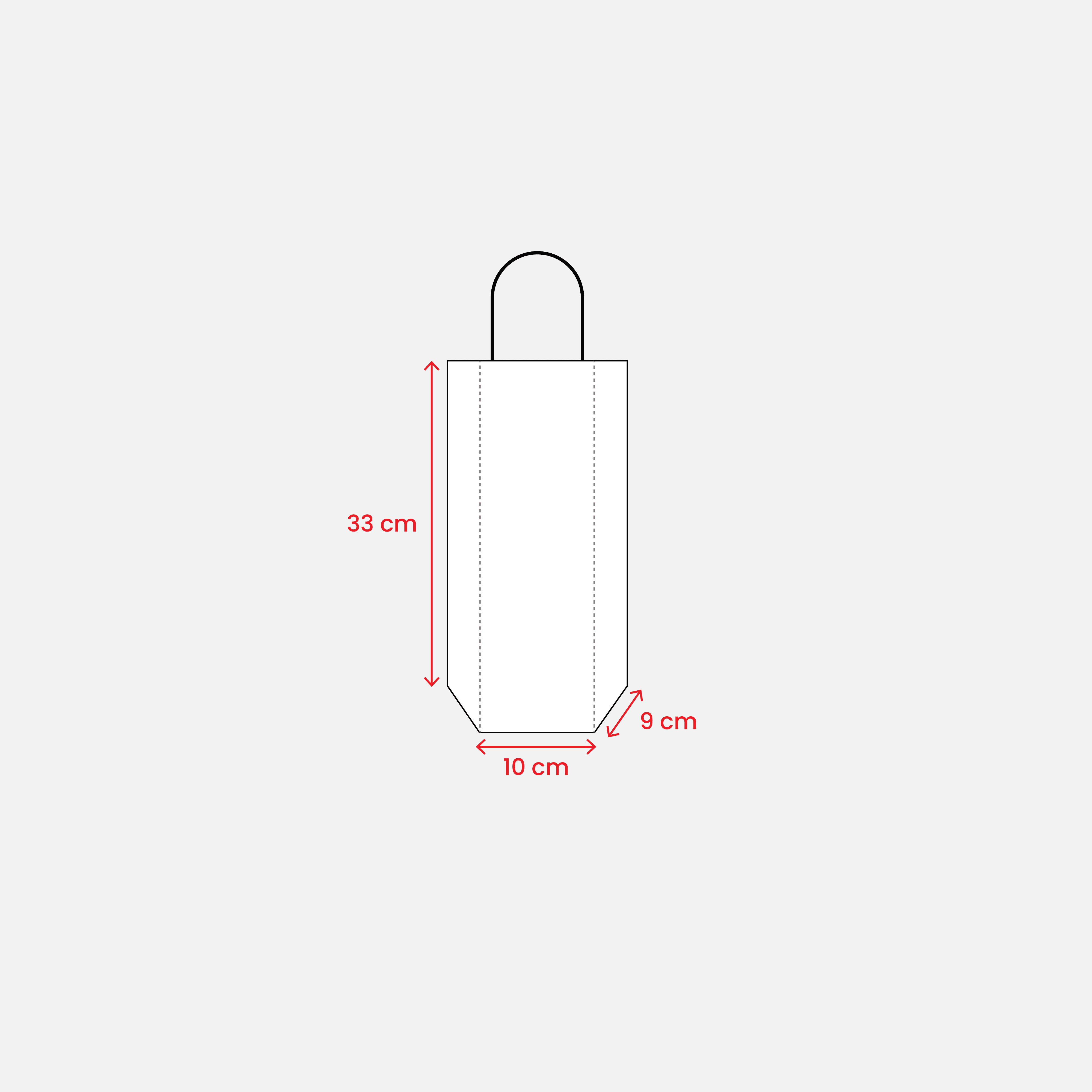 Laminerad Pappers Shopping Bag 157 g/m2 guld