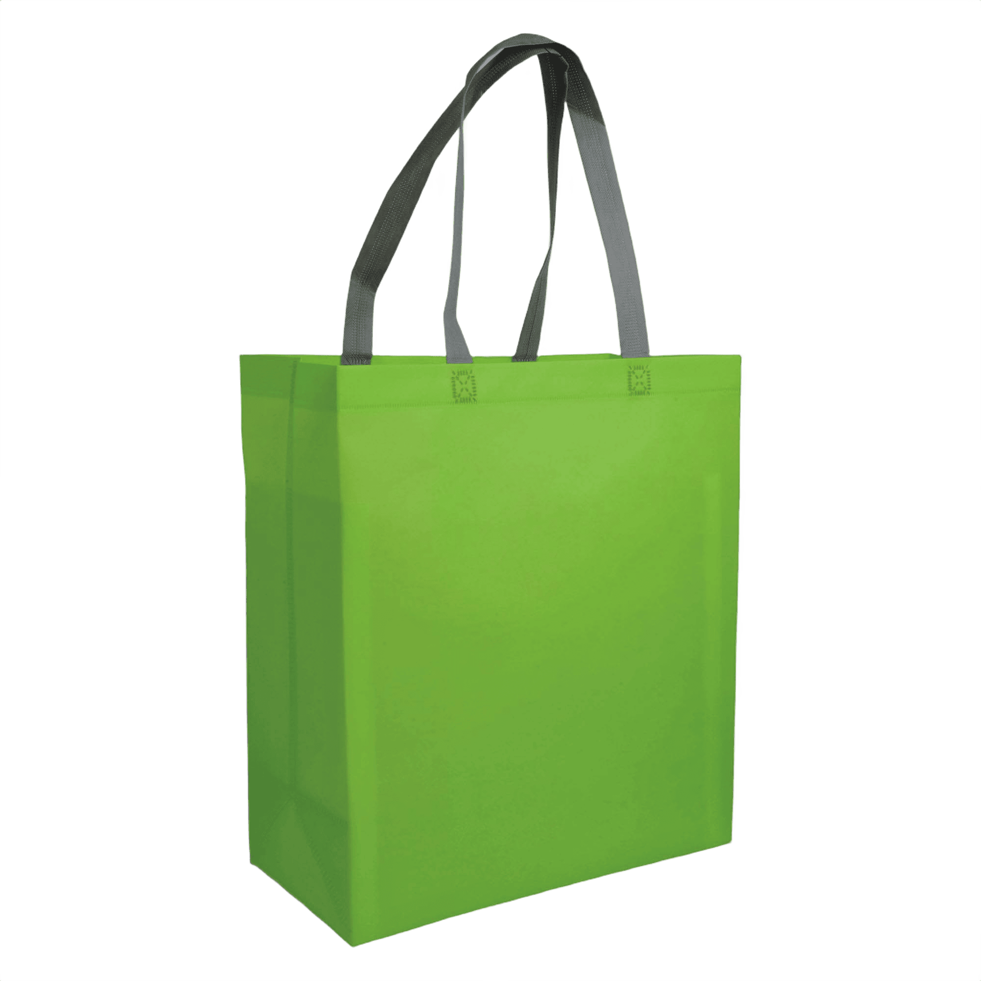Shoppingväska 100 g/m2 grönt äpple