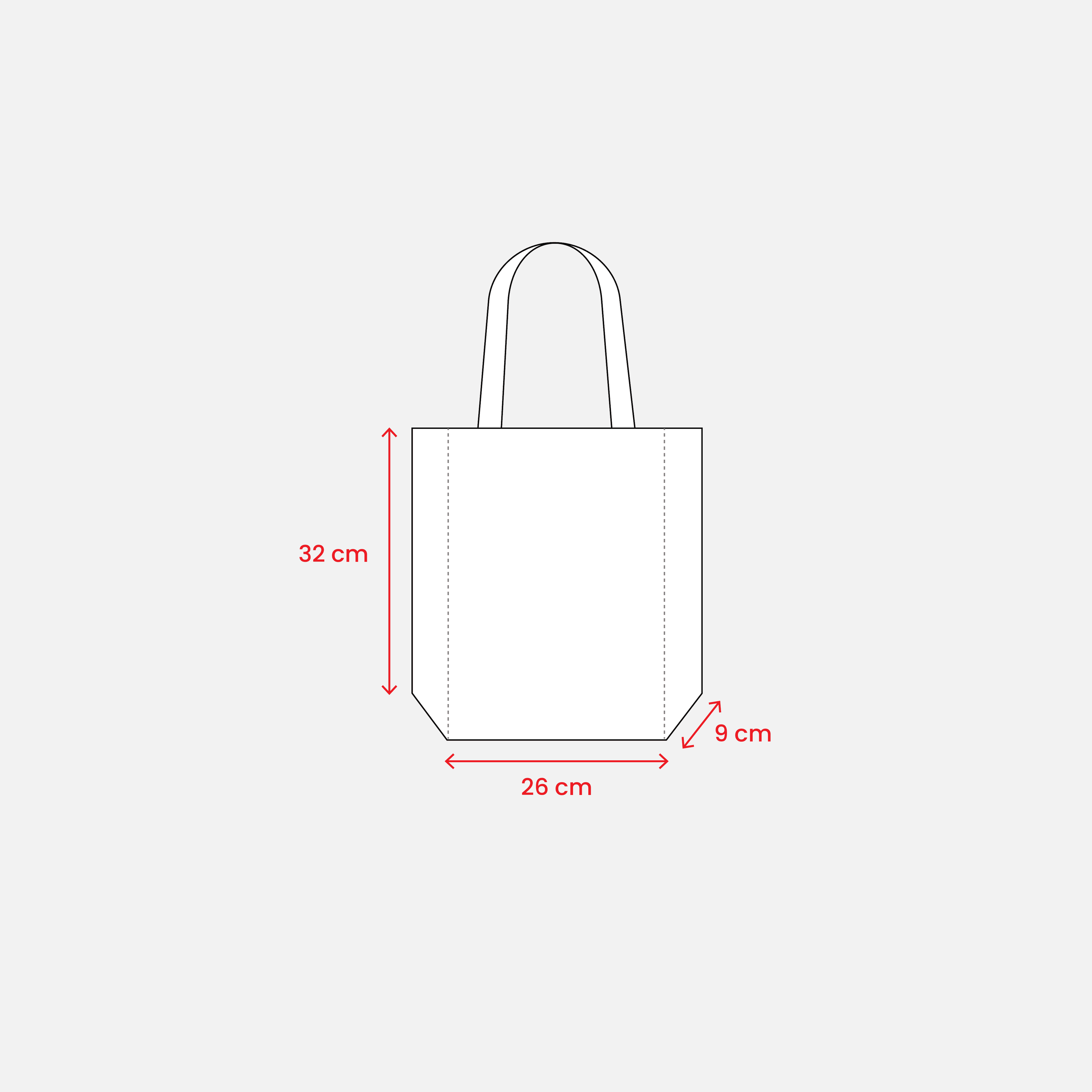 Laminerad Non-Woven Shoppingväska grönt äpple