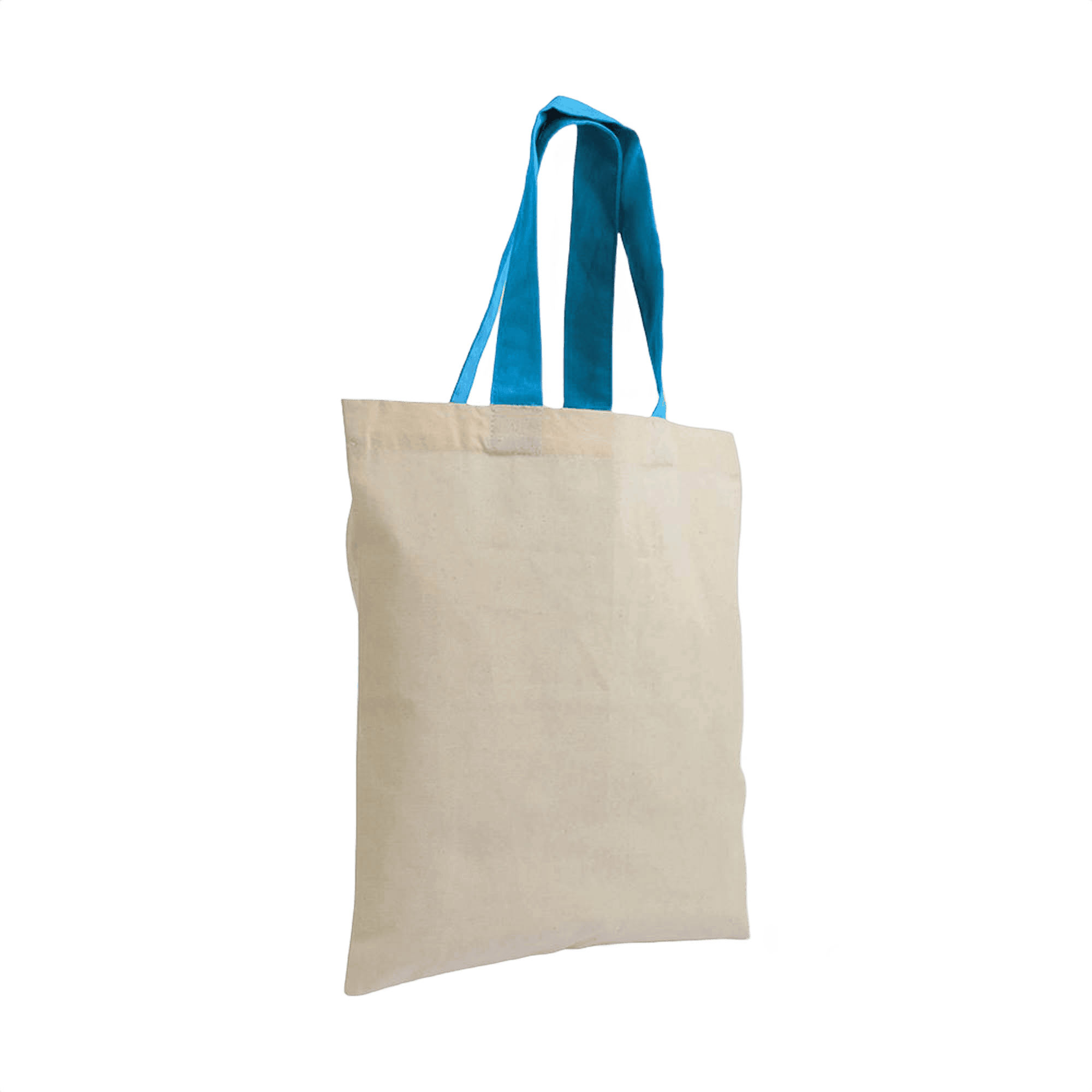 Cotton Mini Shopping Bag 135 g/m2 sky blue