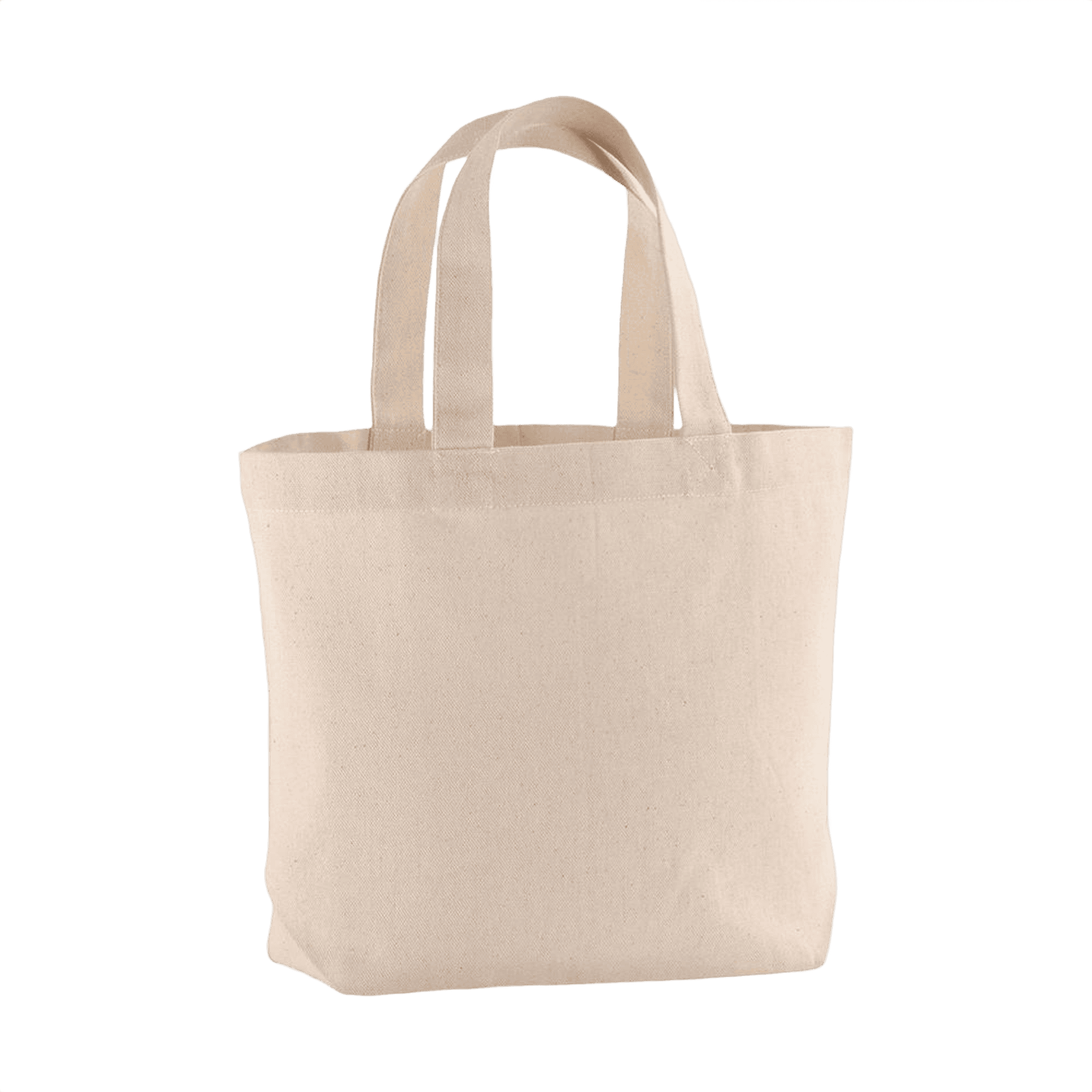 Cotton Shopping Bag 120 g/m2 Short Handles