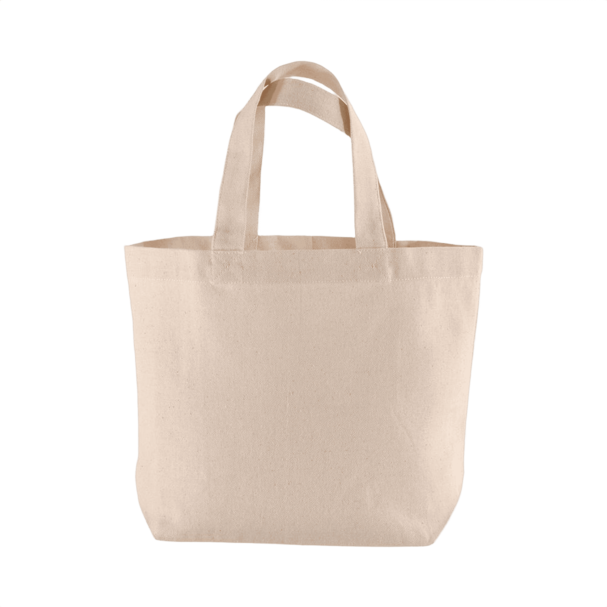 Cotton Shopping Bag 120 g/m2 Short Handles