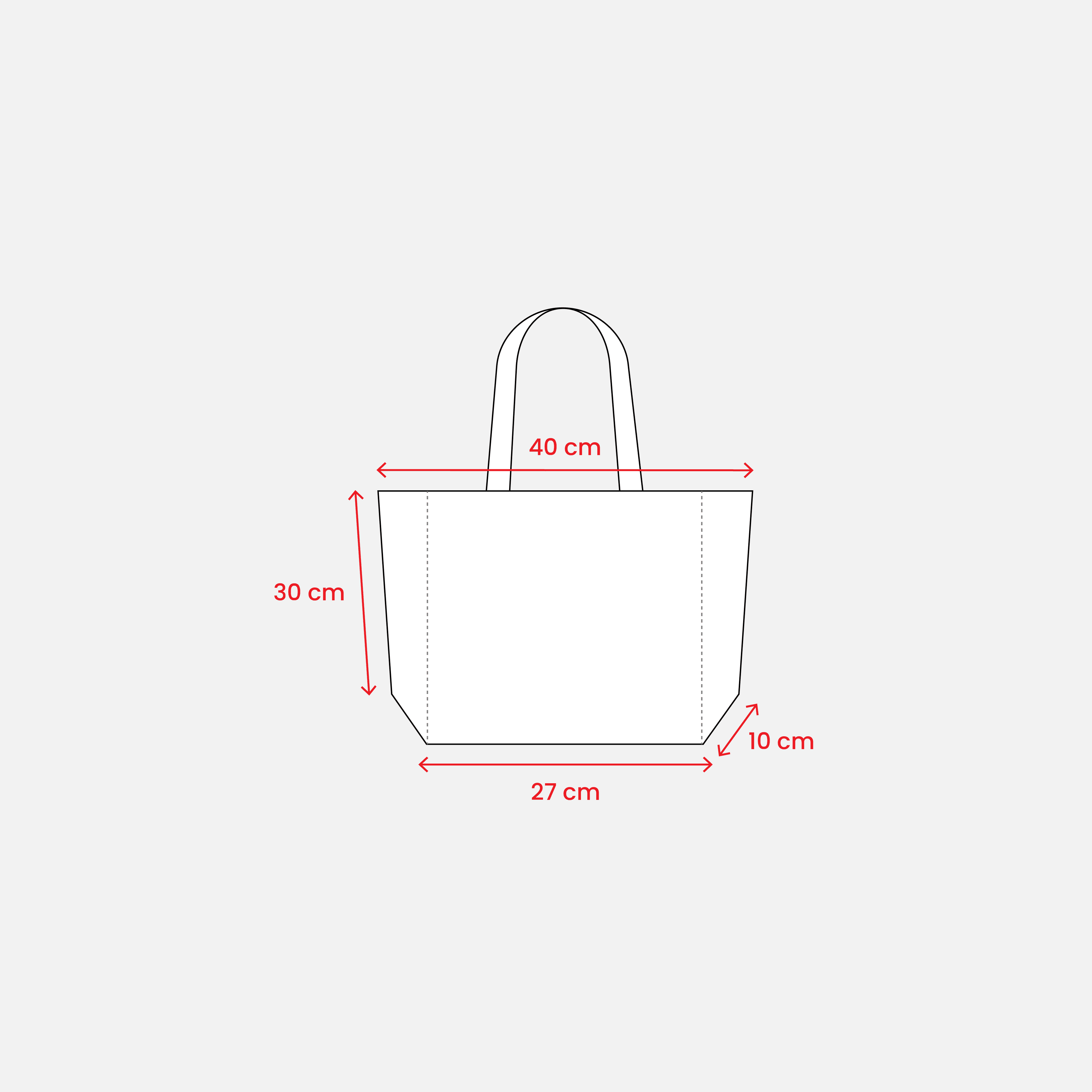 Cotton Shopping Bag with Bottom Gusset 120 g/m2 royal