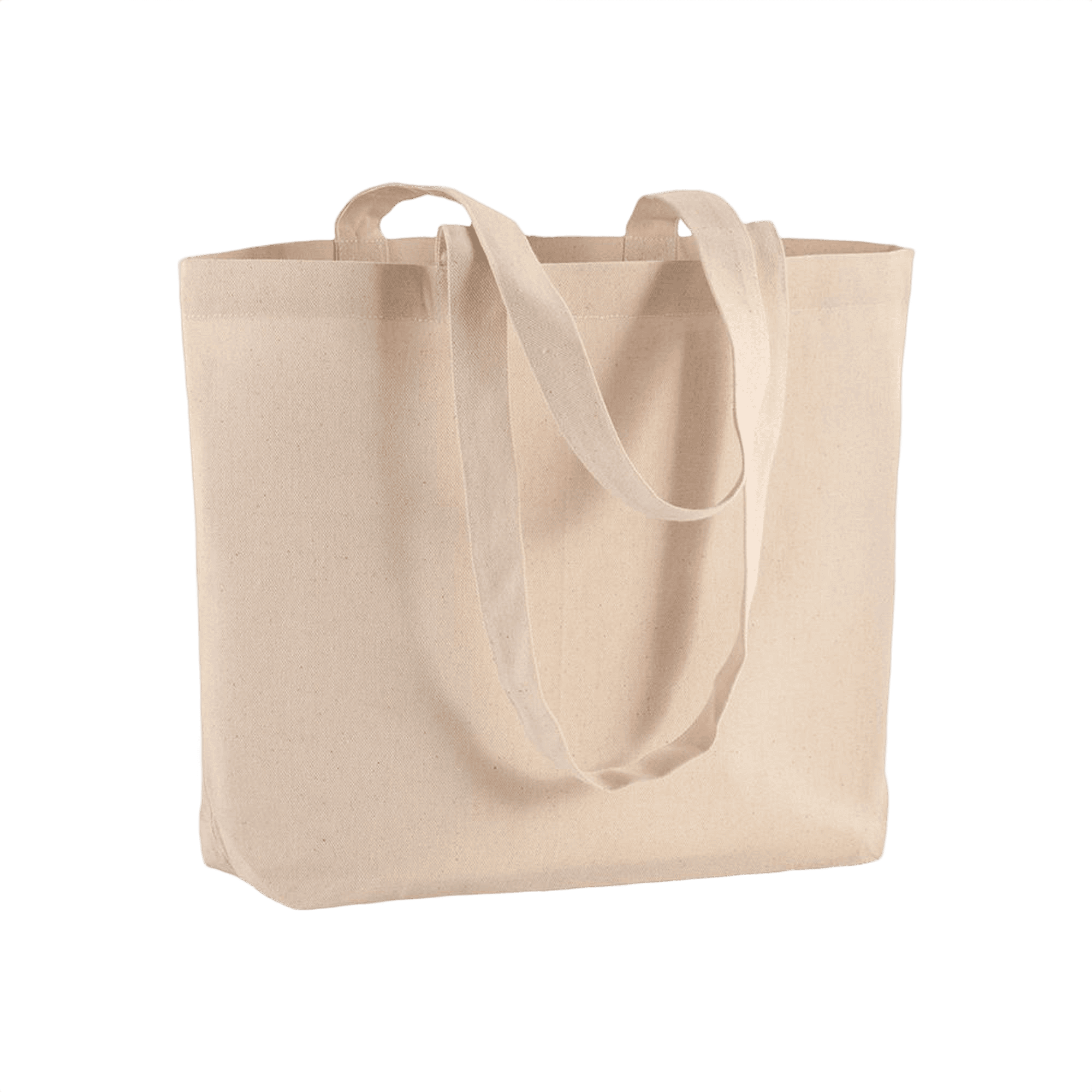 Cotton Shopping Bag with Bottom Gusset 120 g/m2