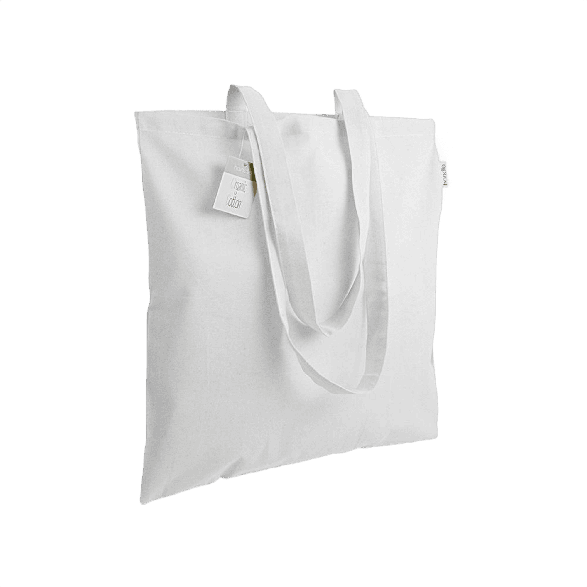 Cotton Shopping Bag with Long Handles 140 g/m2