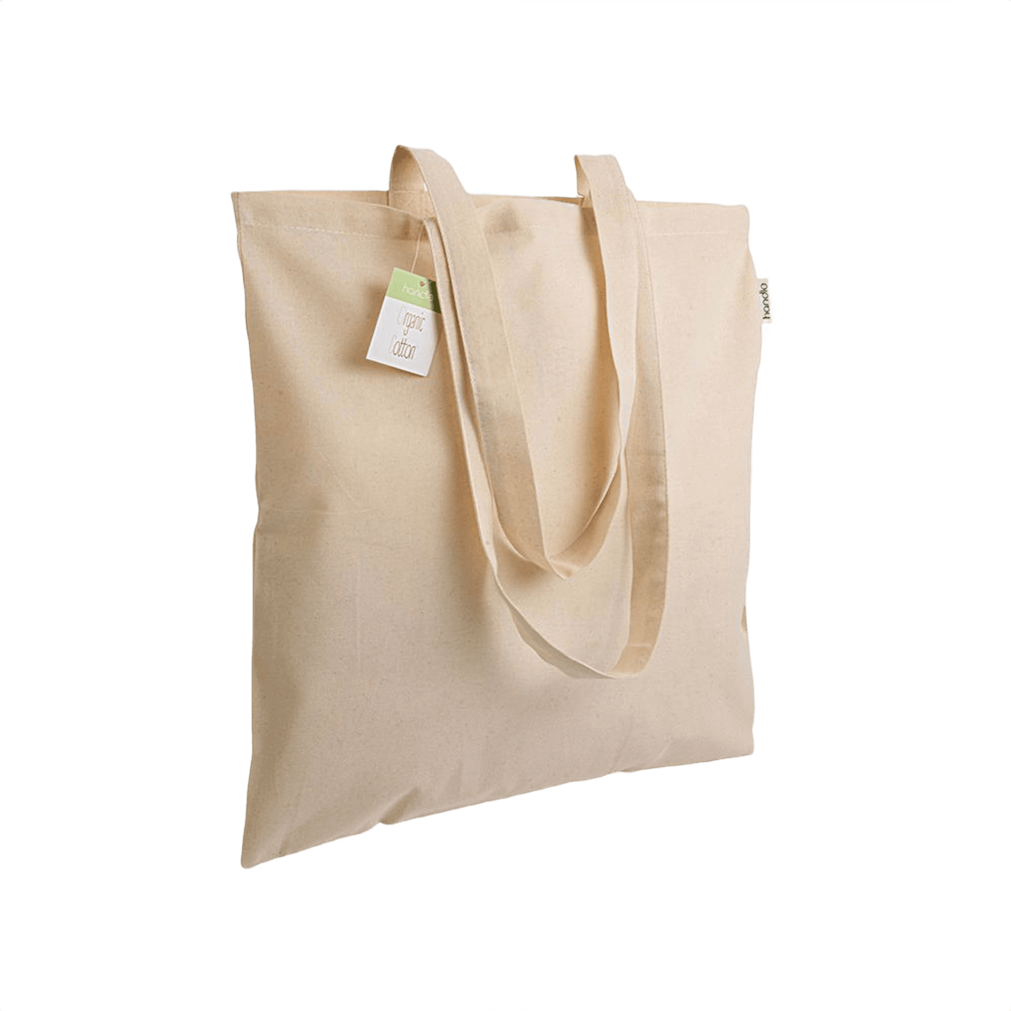Cotton Shopping Bag with Long Handles 140 g/m2