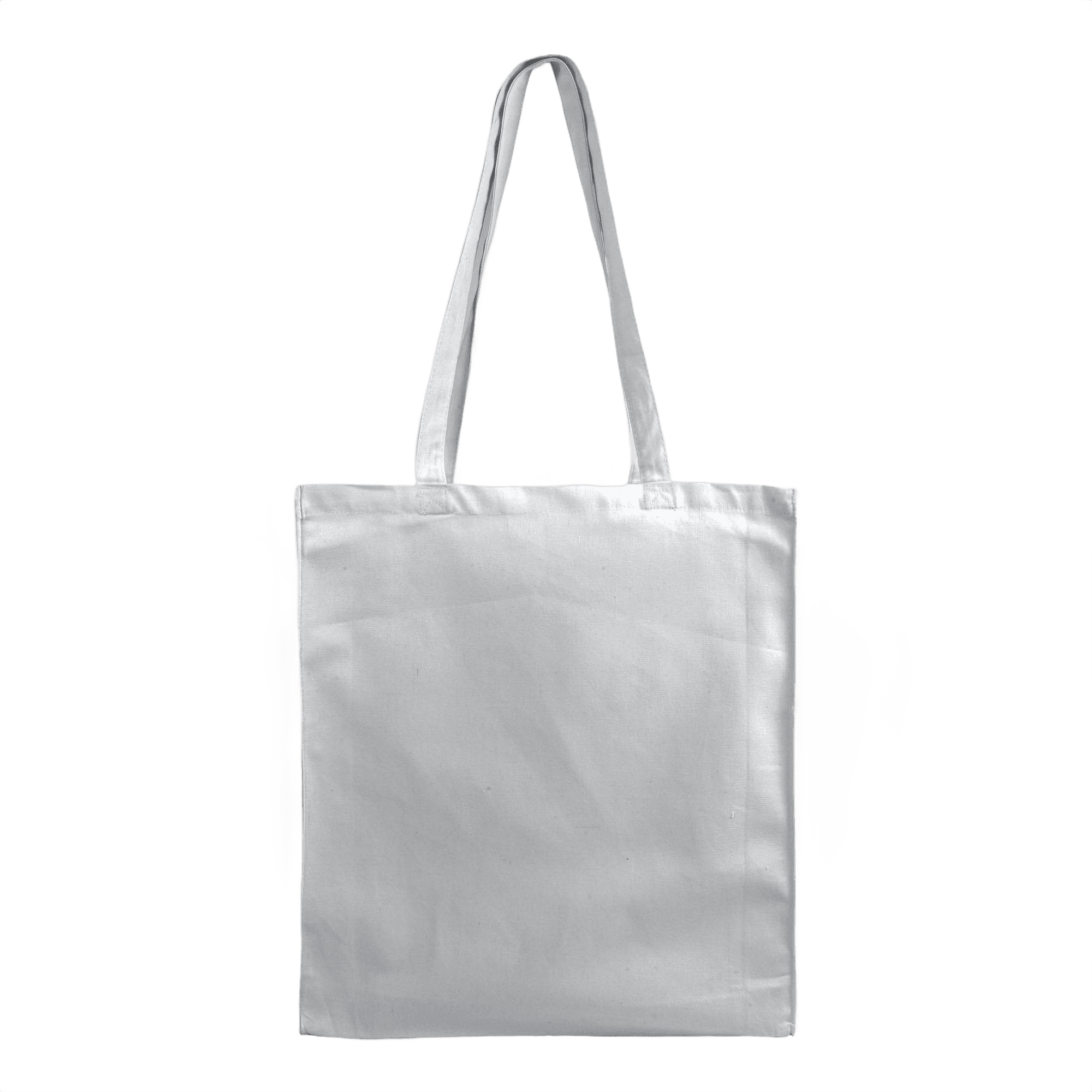 Cotton Shopping Bag with Gusset 180 g/m2 white