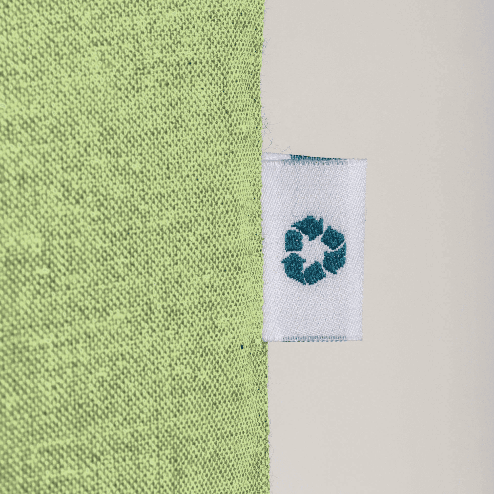 Cotton Shopping Bag green apple