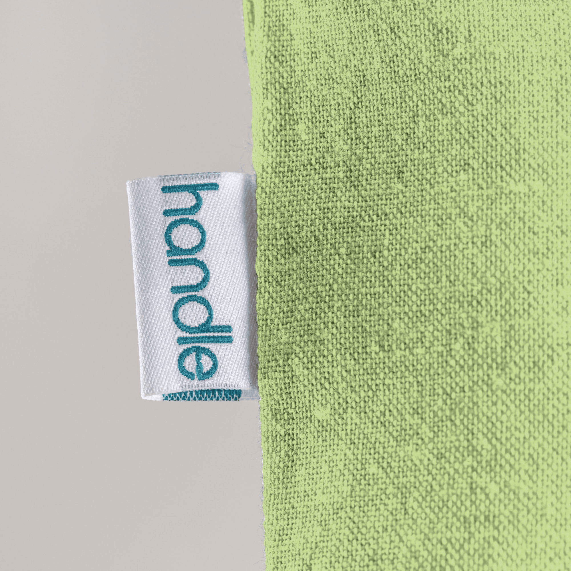 Cotton Shopping Bag green apple