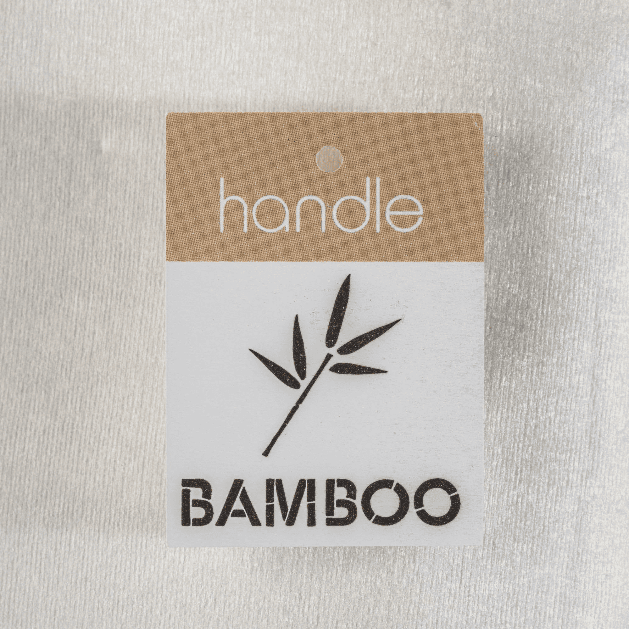 Bambu Fiber Shoppingväska 135 G/M² vit