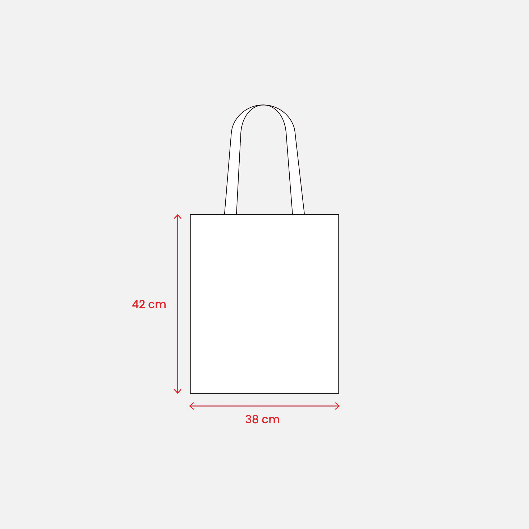 Bomull Denim Shoppingväska 80 G/m2 jeans