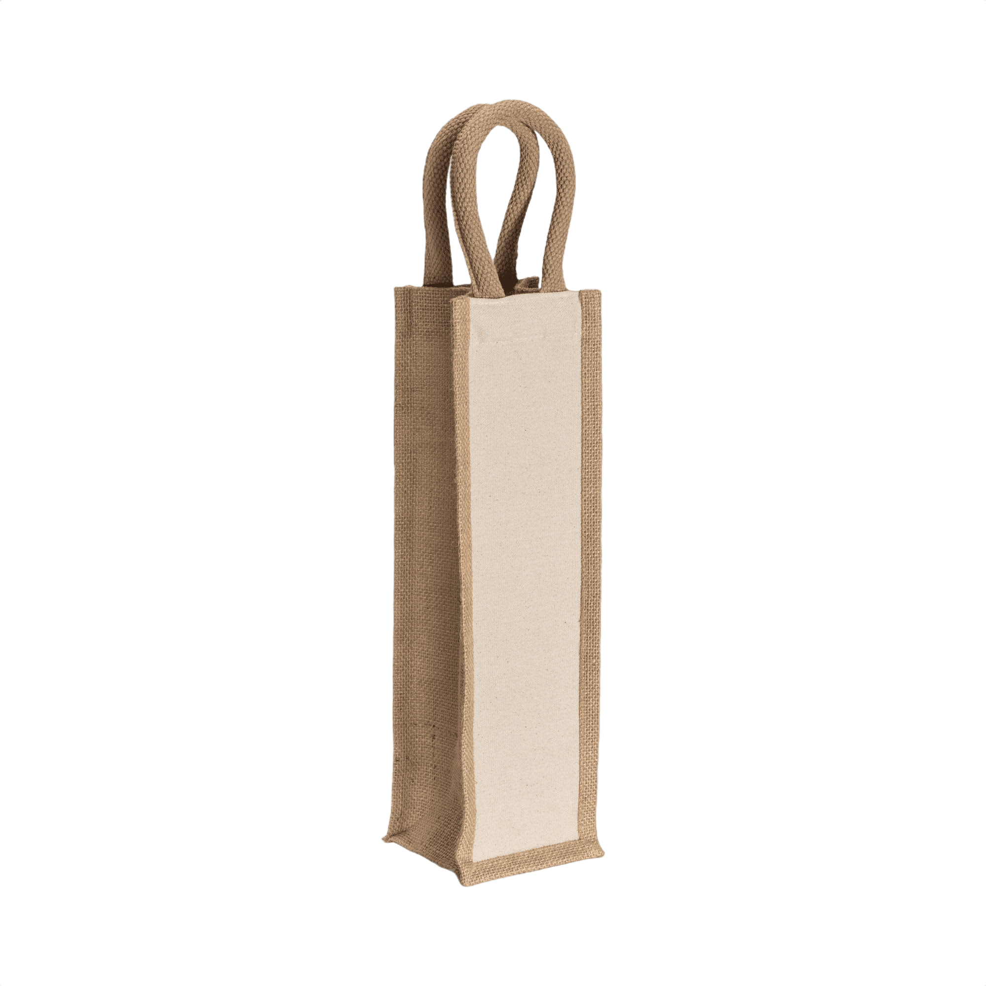 Jute Och Bomull Flaskväska 280g/m2 naturlig