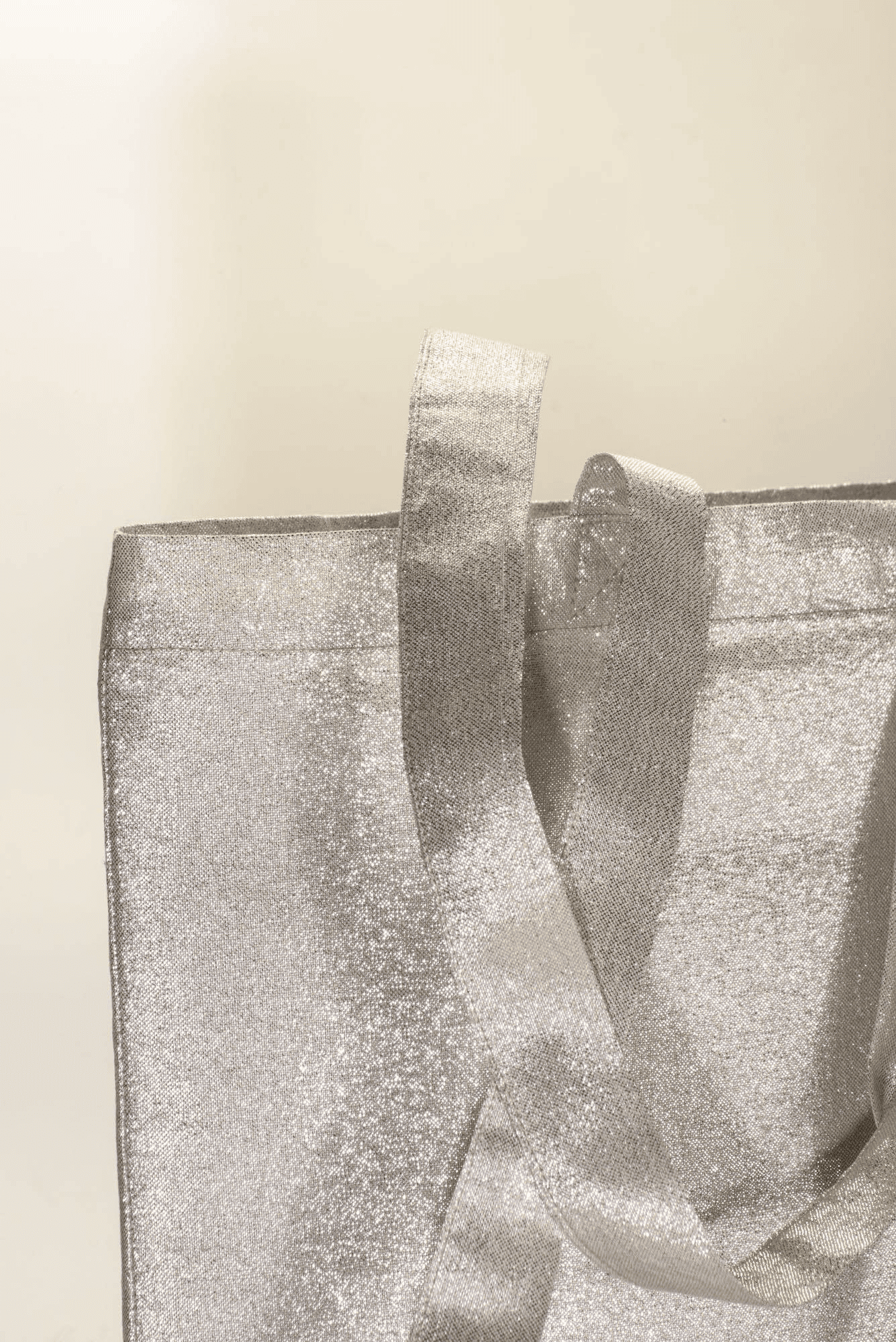 Ljus Polycotton Shopper 90 G/M2 silver