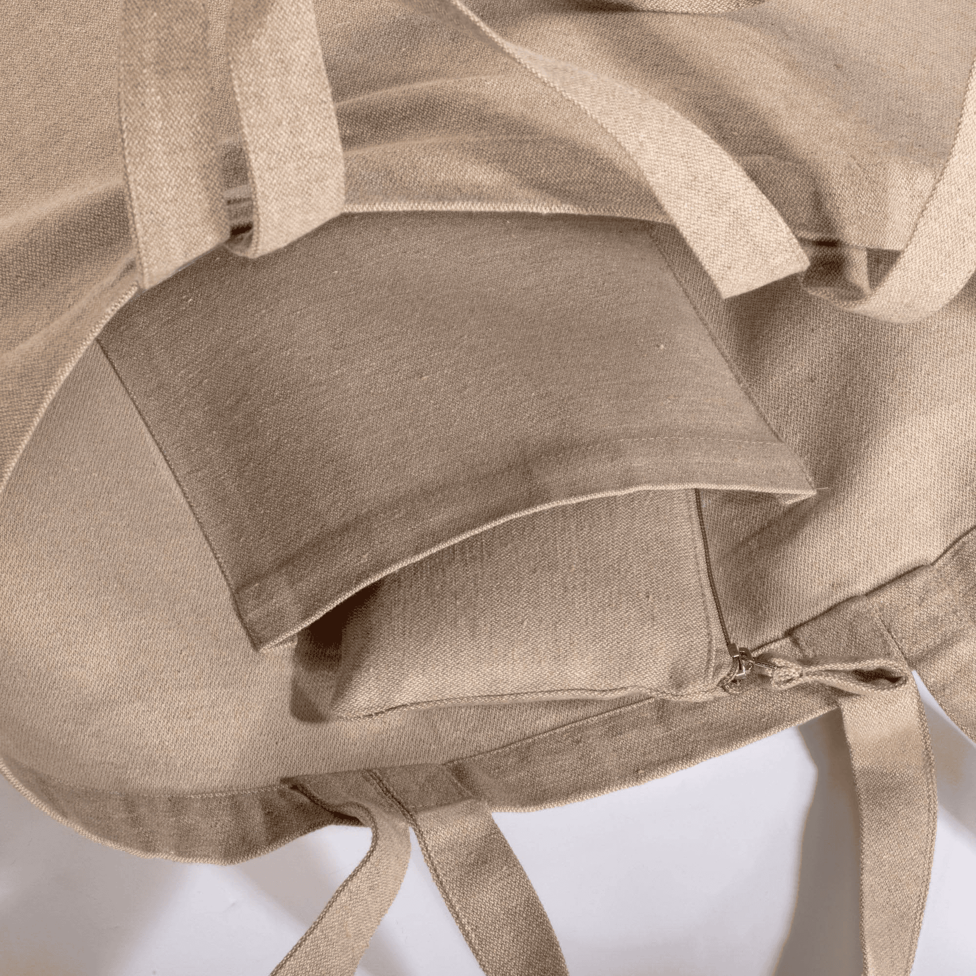 Bomull Shopper Med Dubbla Handtag 280 g/m2 naturlig