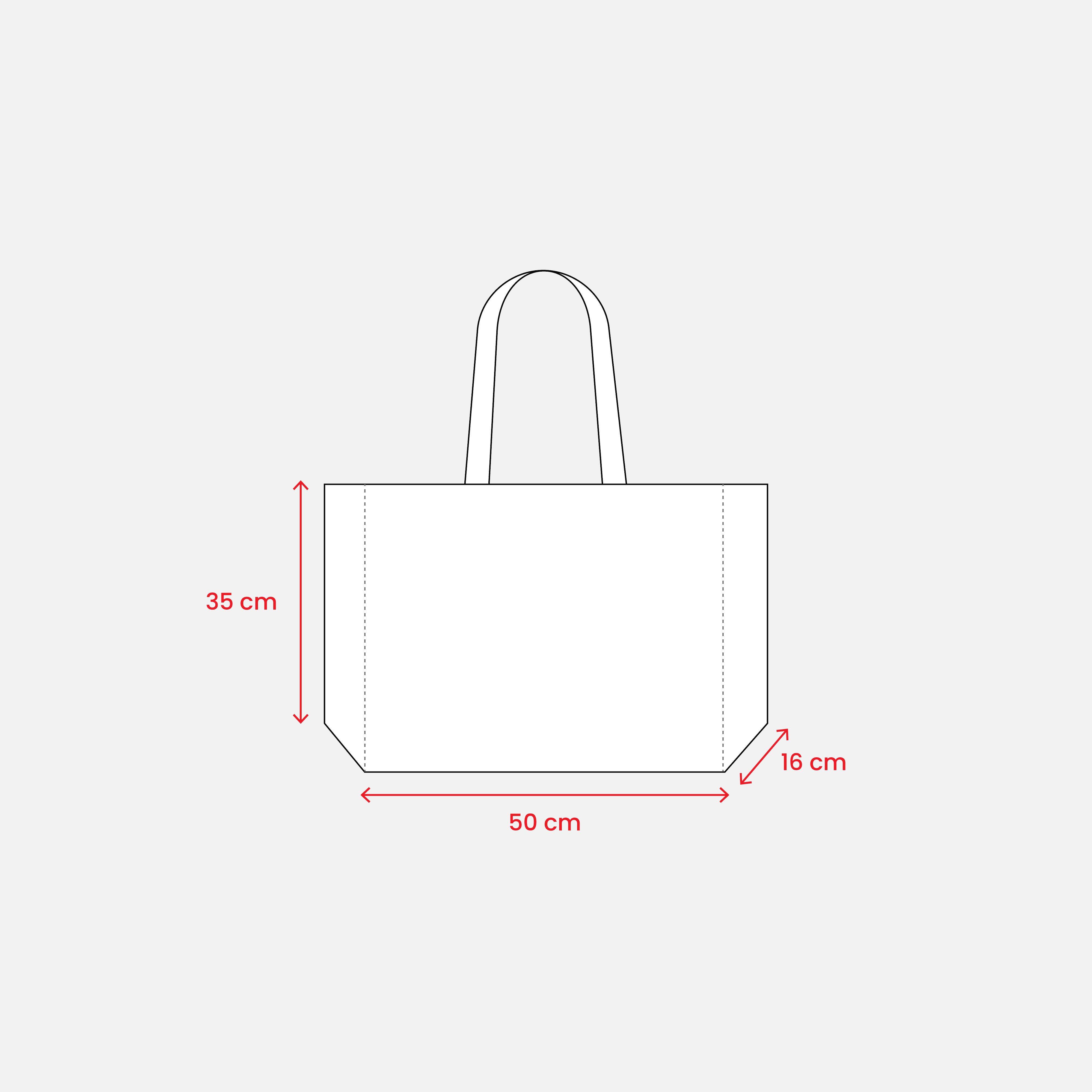 Shopper Bag 100 g/m² black