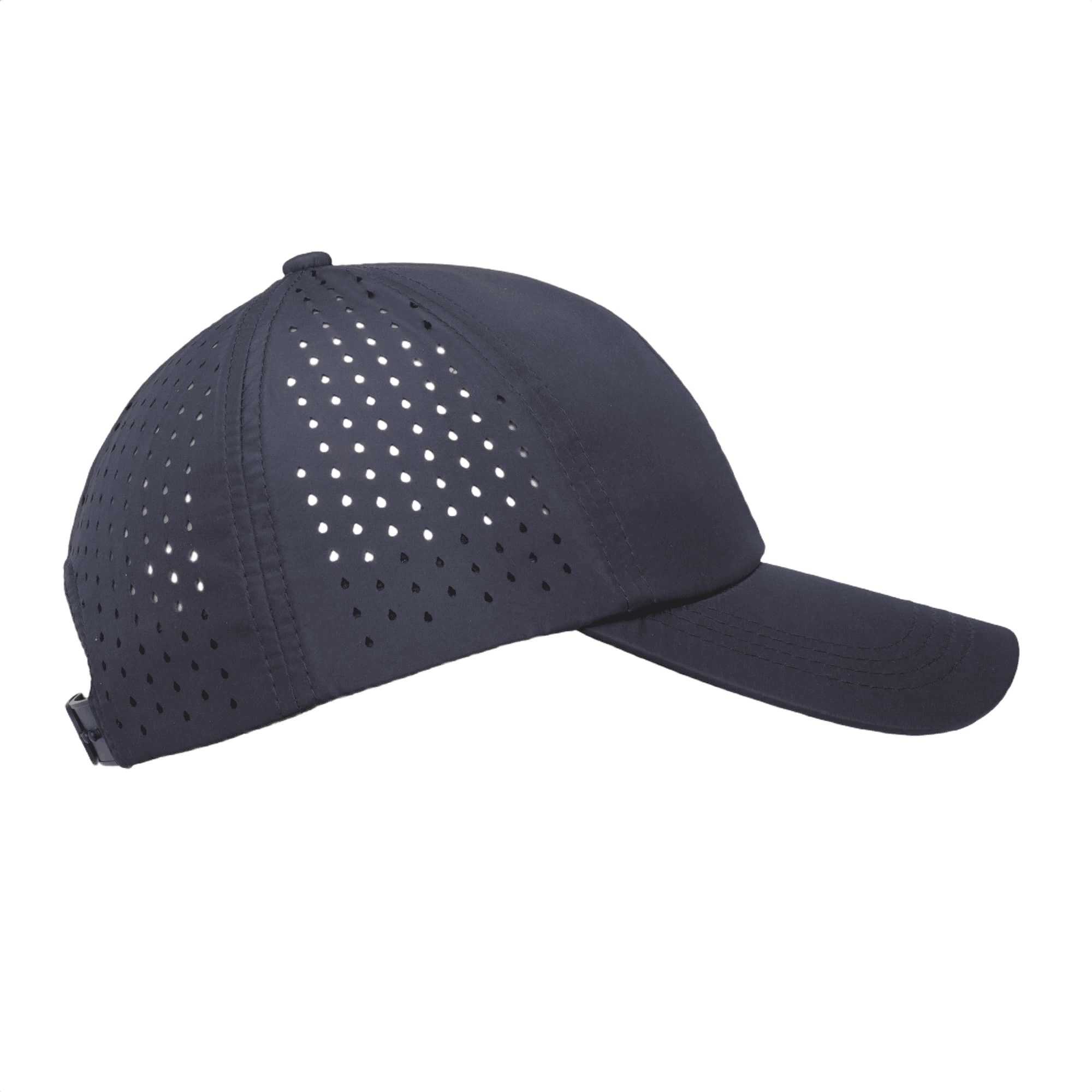 Polyester Basebollkeps 6 Paneler blå