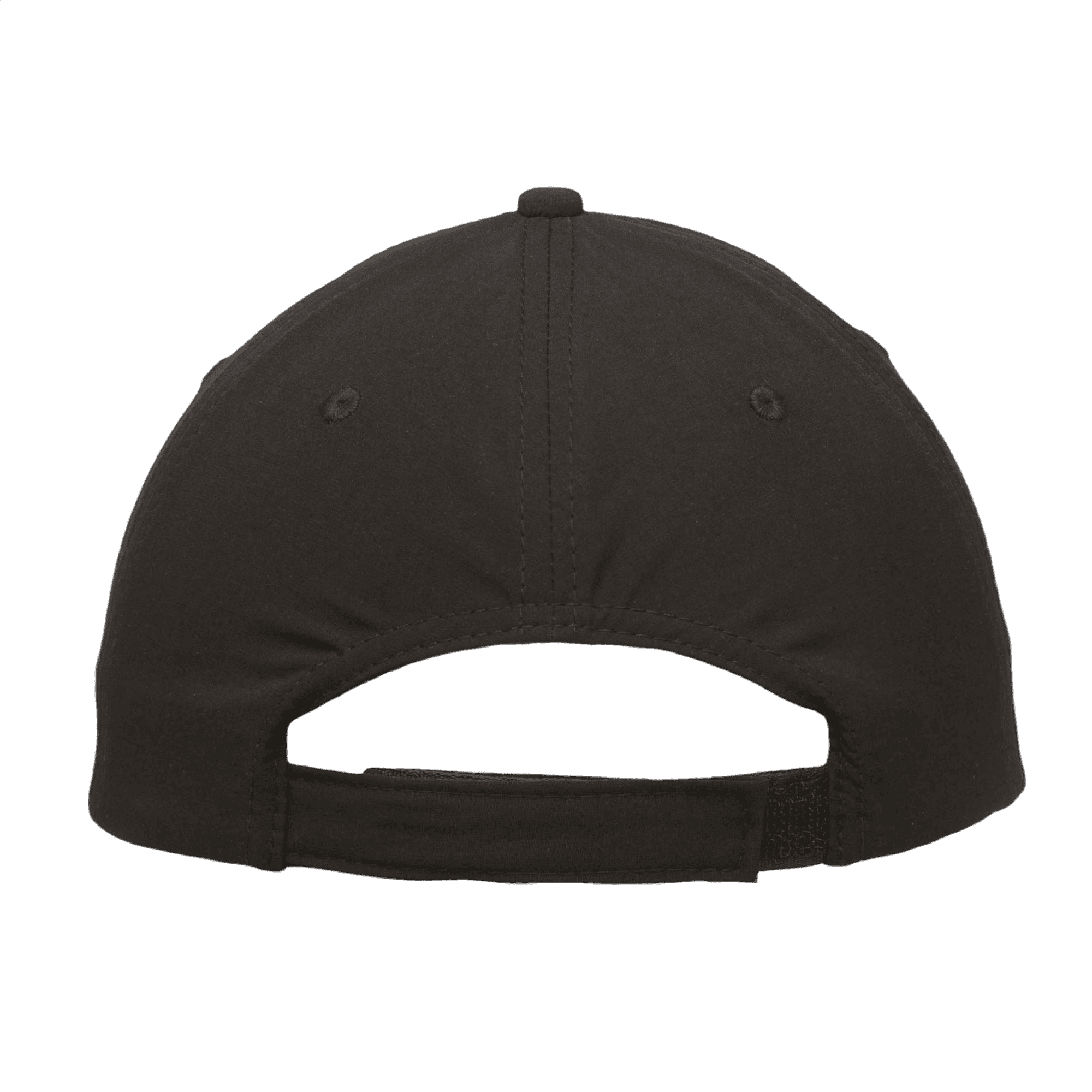 Polyamidi Spandex Baseball-lippis 6 Paneelia musta