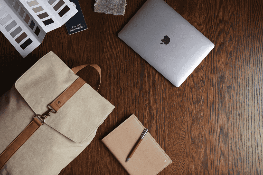 VINGA Bosler Canvas Backpack beige